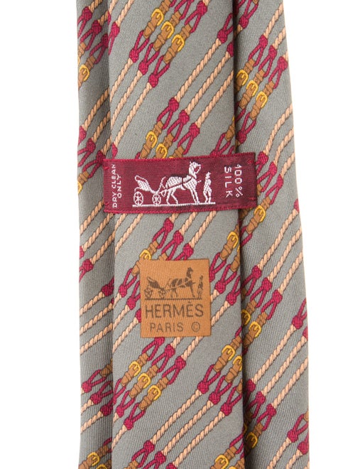 Hermès Silk Tie