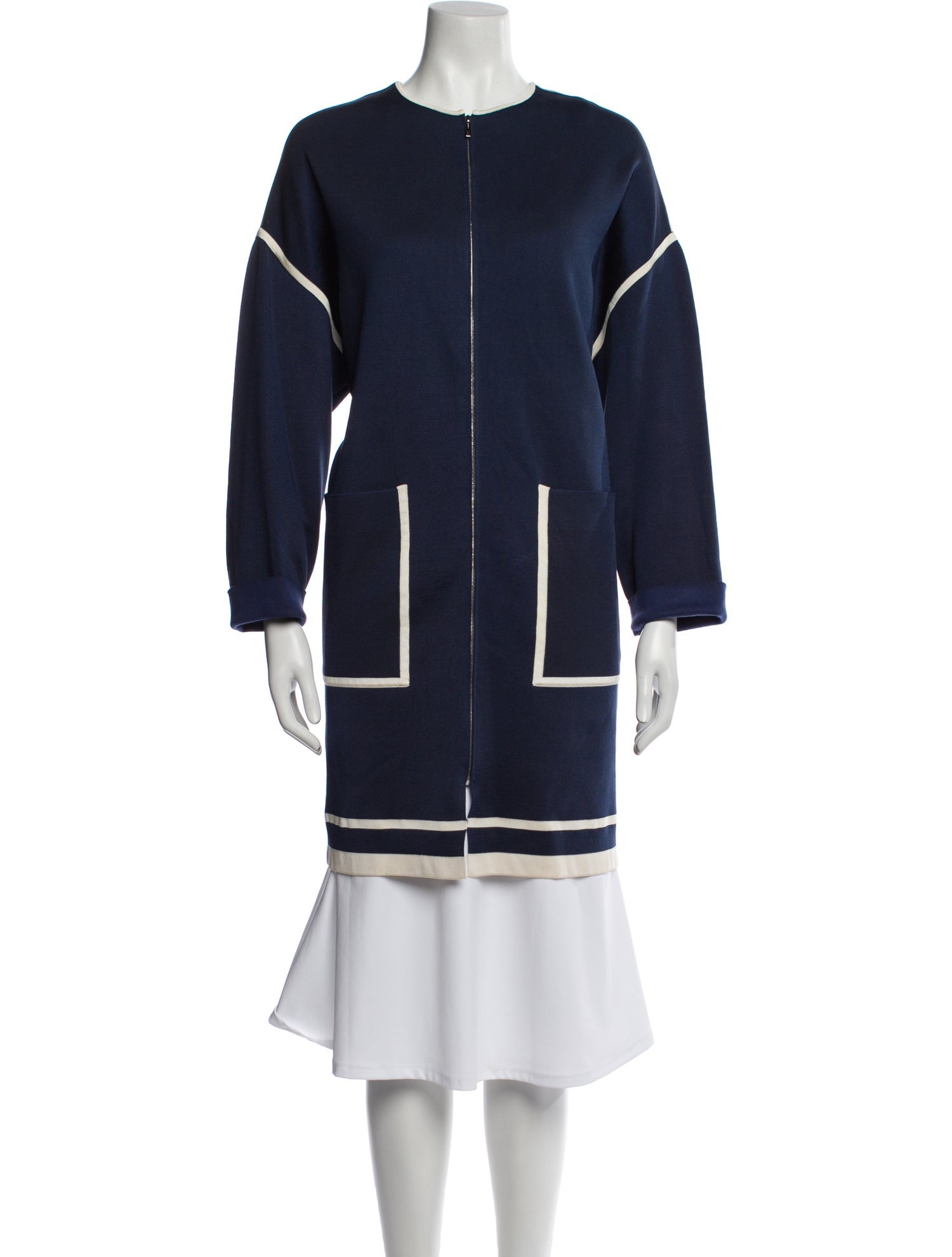 Hermès Silk Striped Jacket