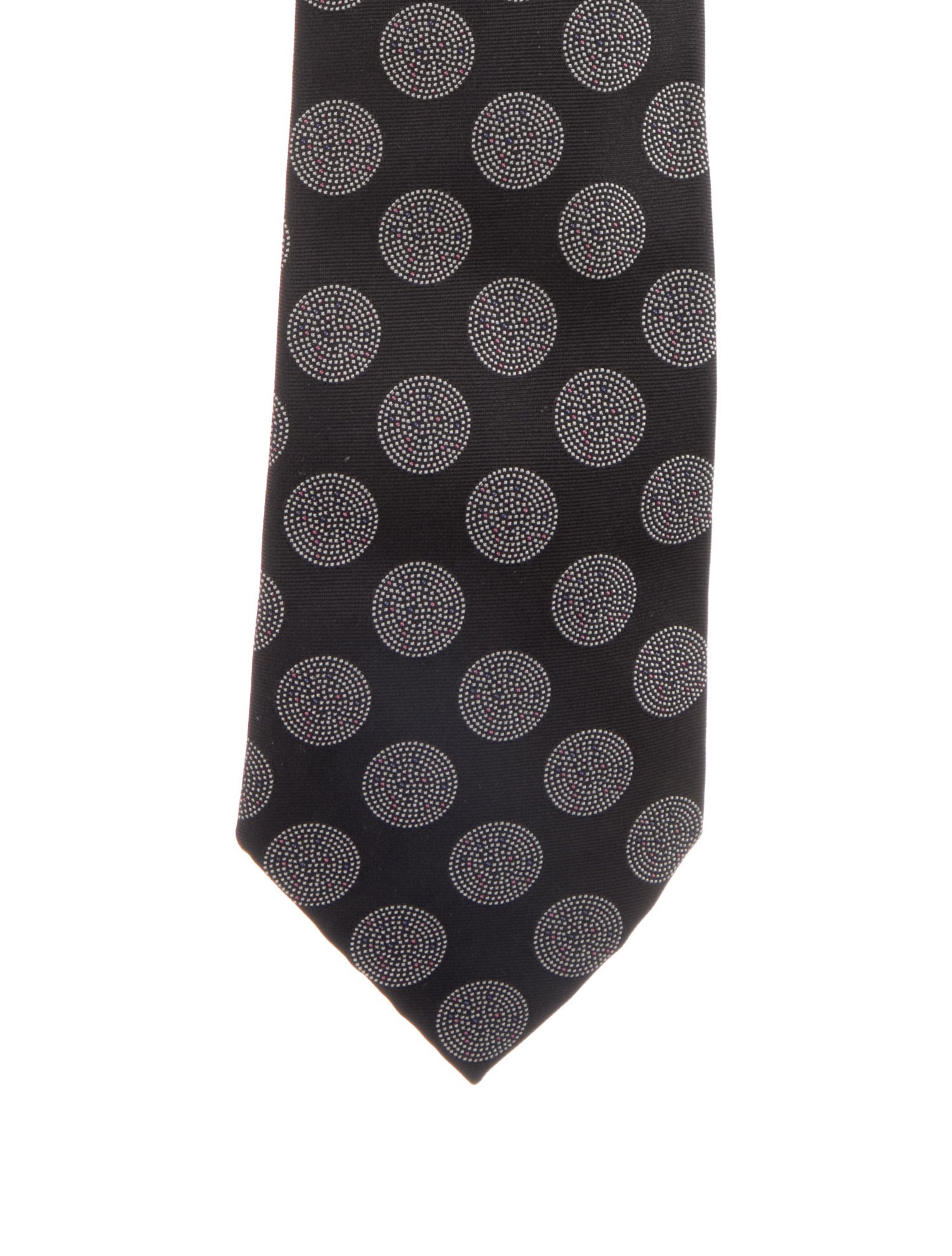 Hermès Vintage Silk Dot Tie