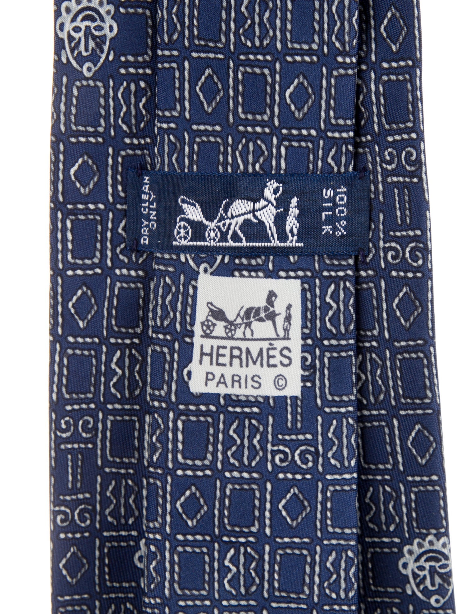 Hermès Silk Tie