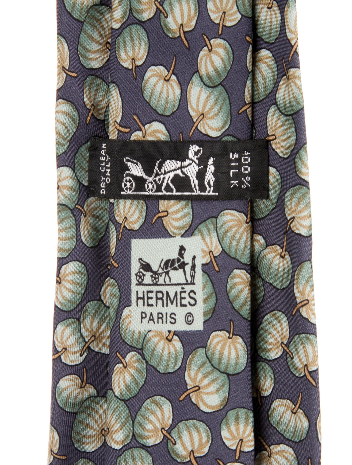 Hermès Silk tie