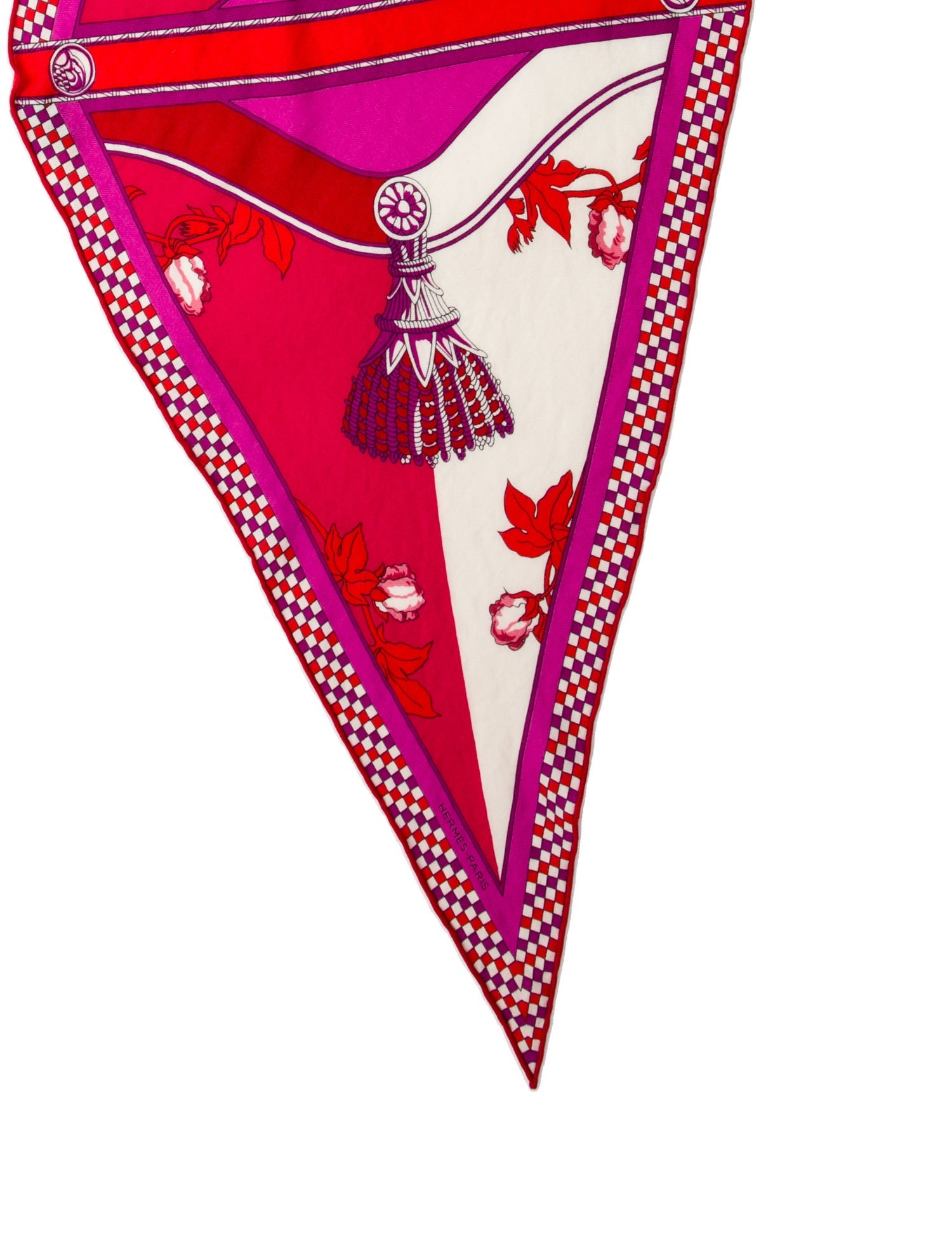 Hermès Harnais Francais Remix Losange Cashmere Scarf w/ Tags