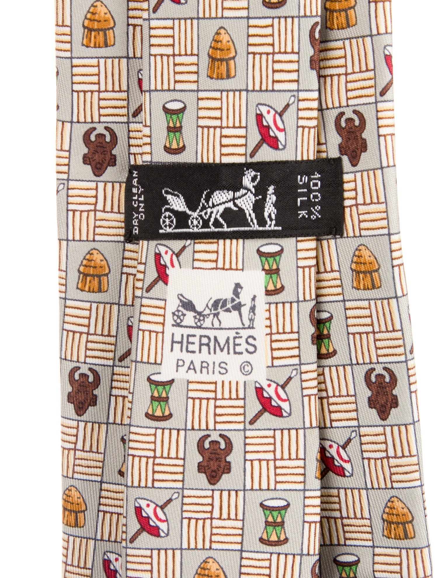 Hermès Silk Tie