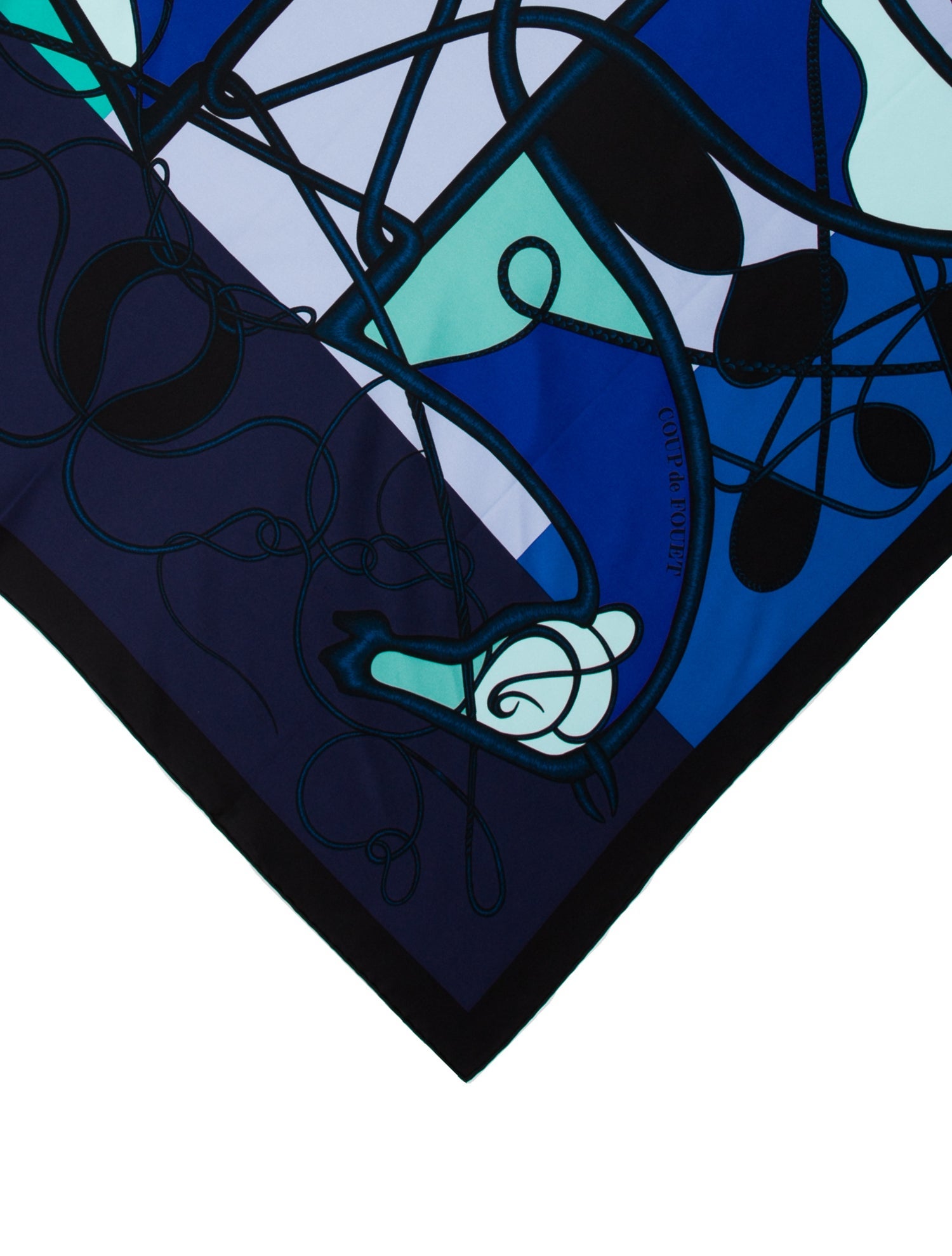 Hermès Coup de Fouet Silk Scarf