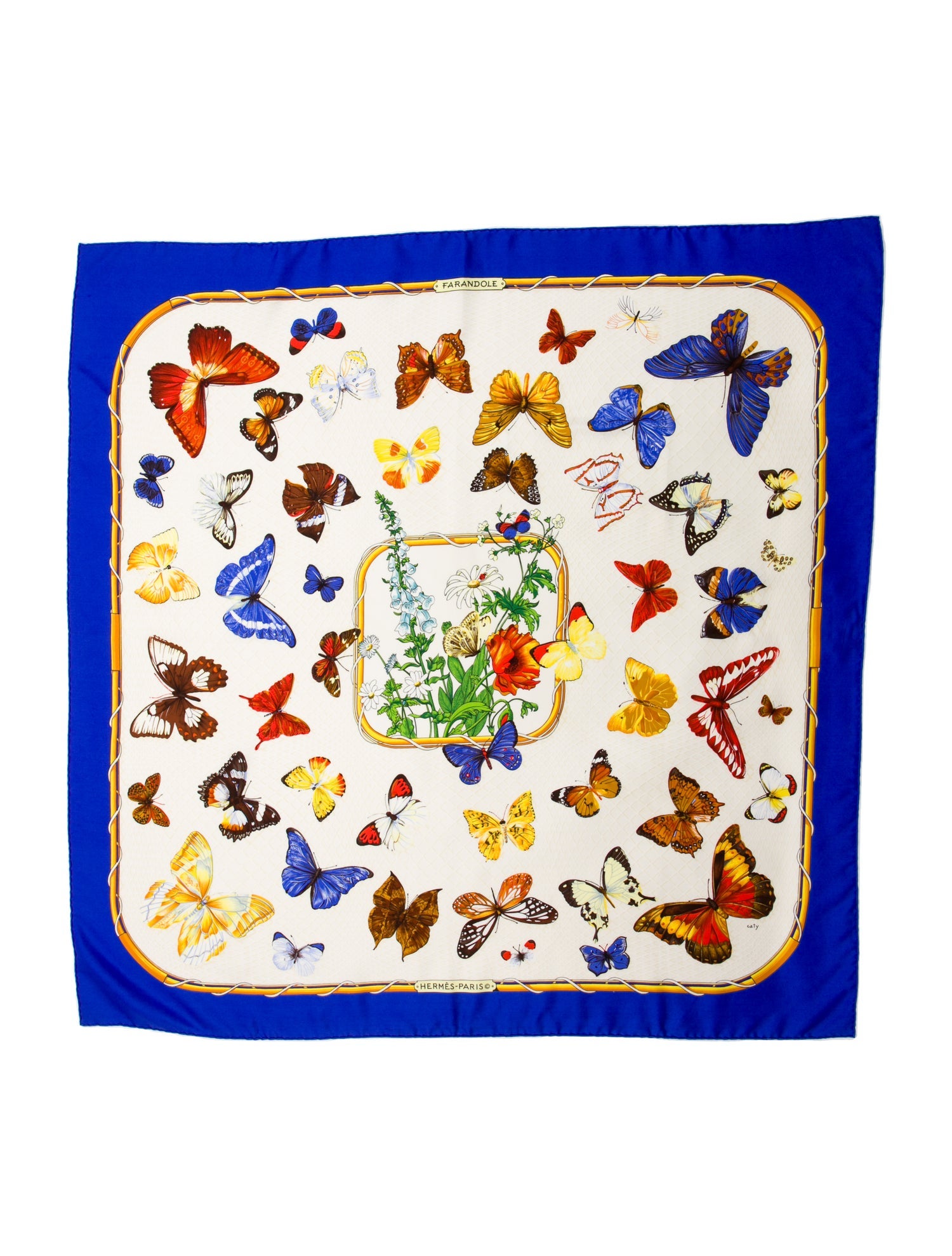 Hermès Farandole Silk Scarf
