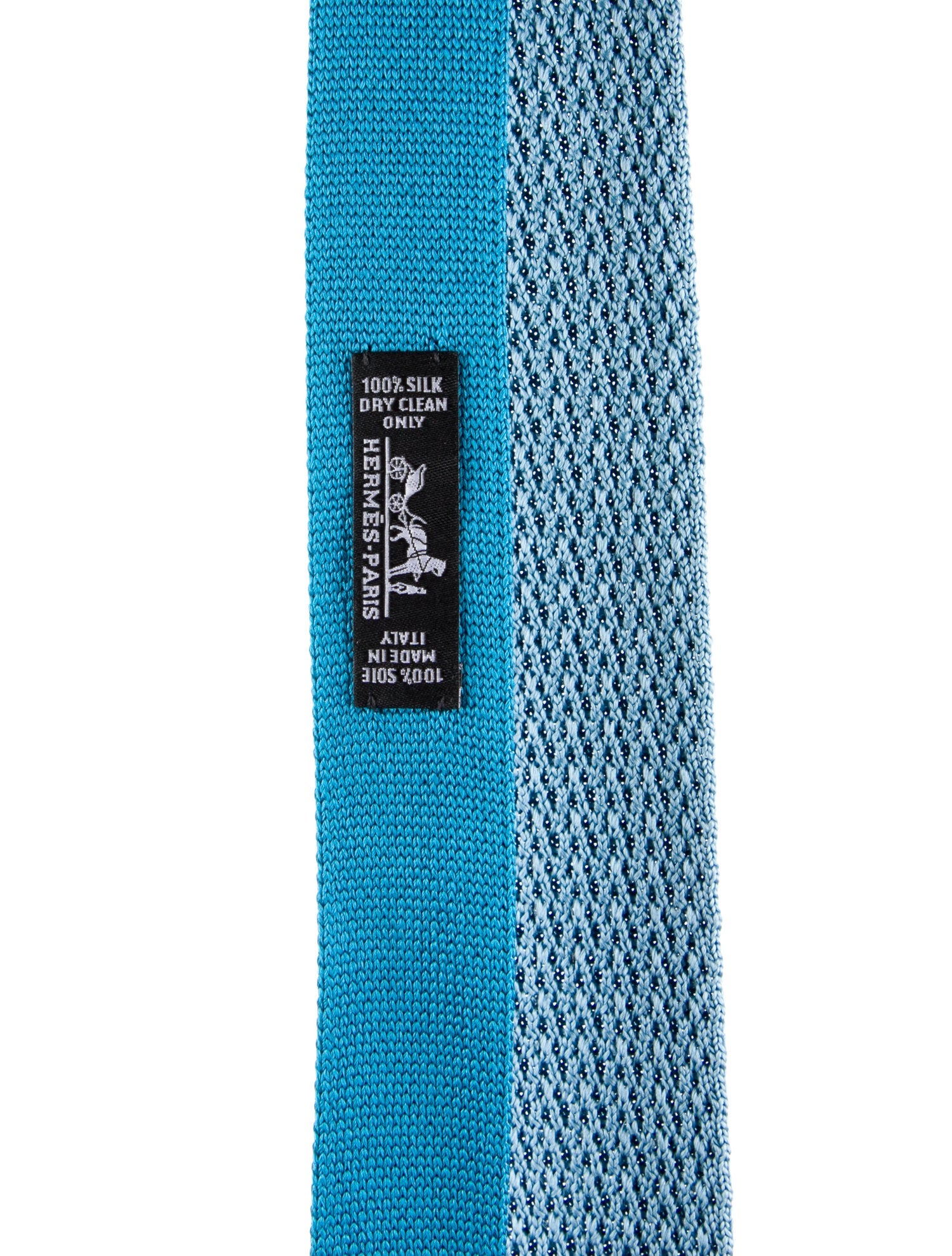 Hermès Knitted Silk Tie