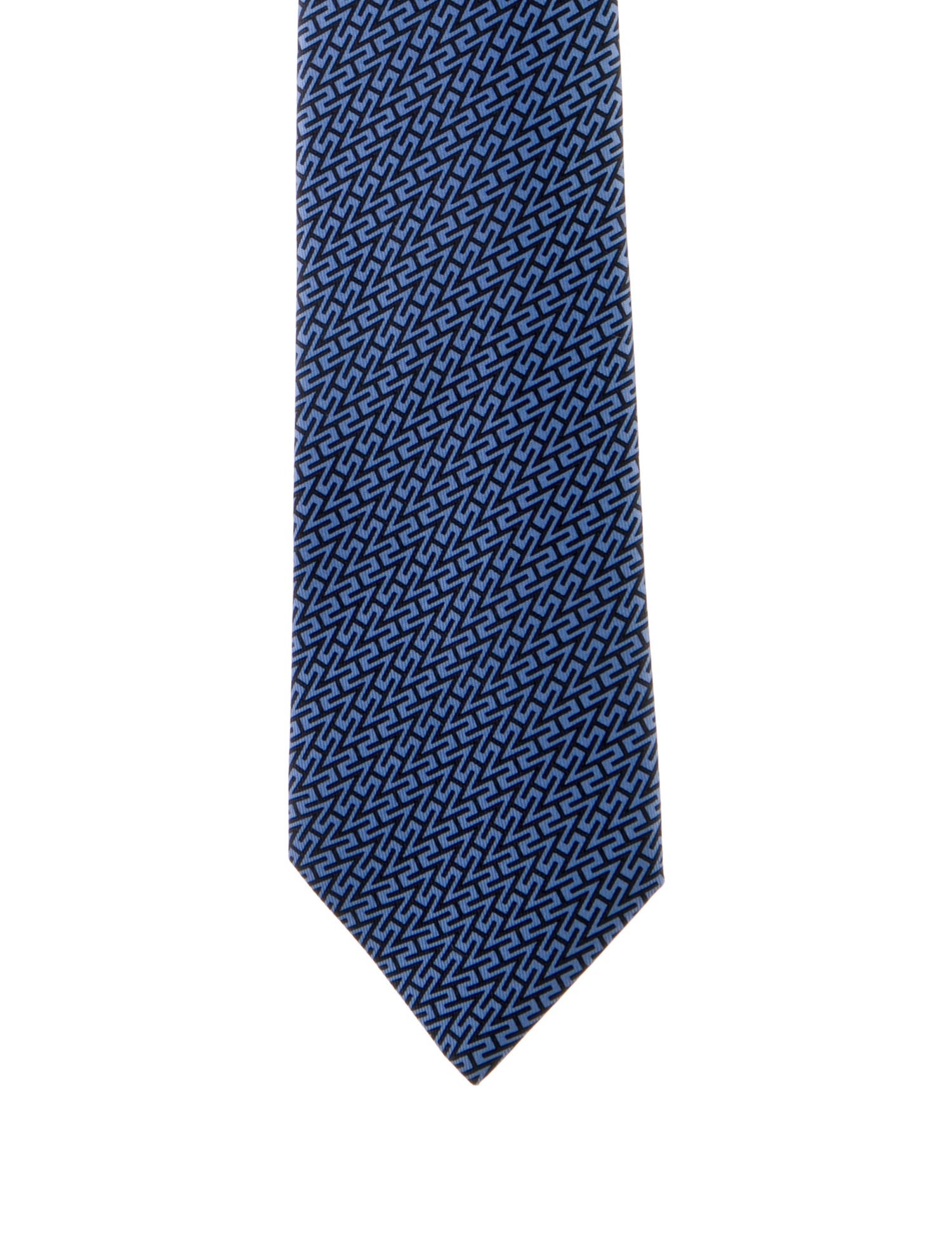 Hermès Silk Pattern Tie.