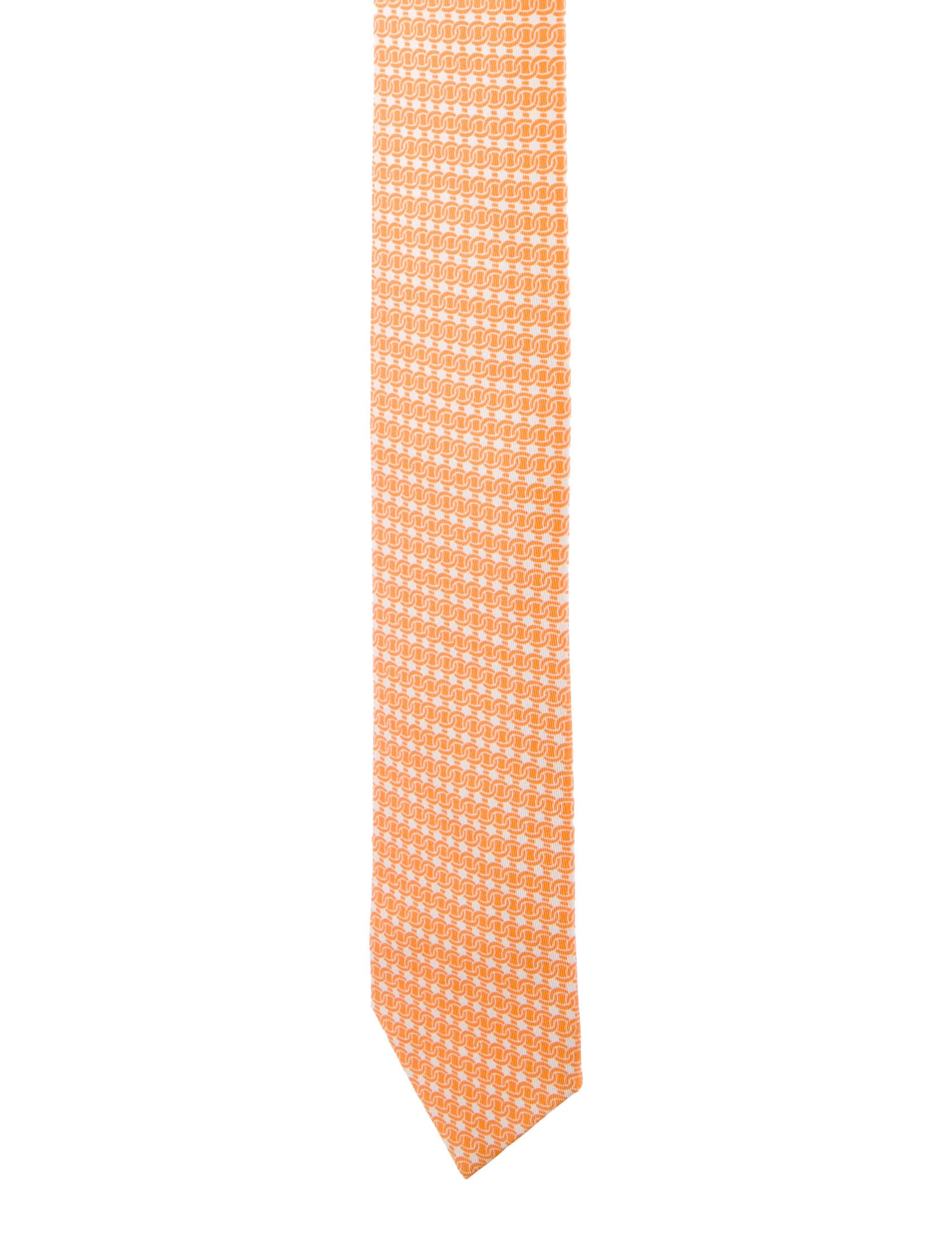 Hermès Geometric Silk Tie