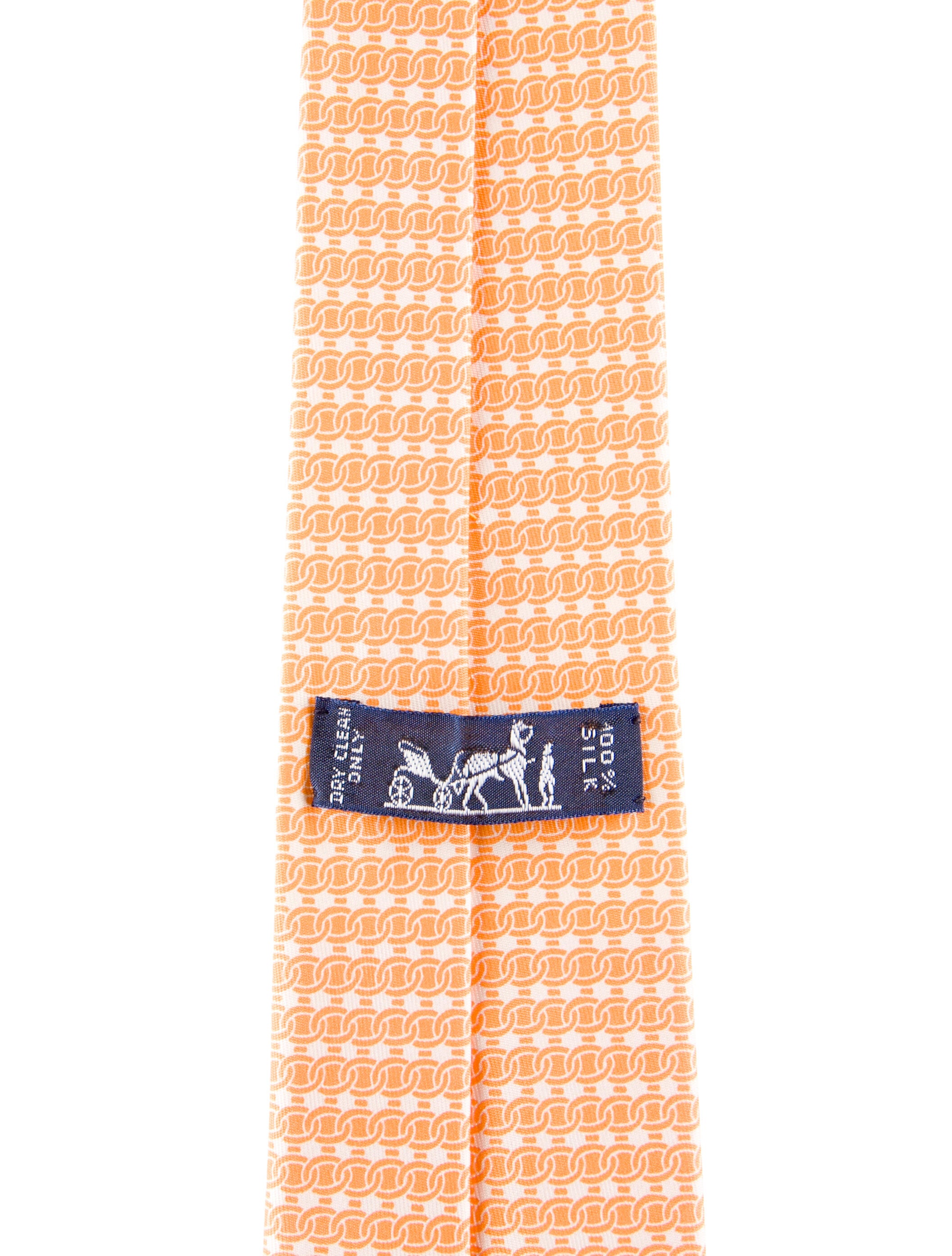 Hermès Geometric Silk Tie