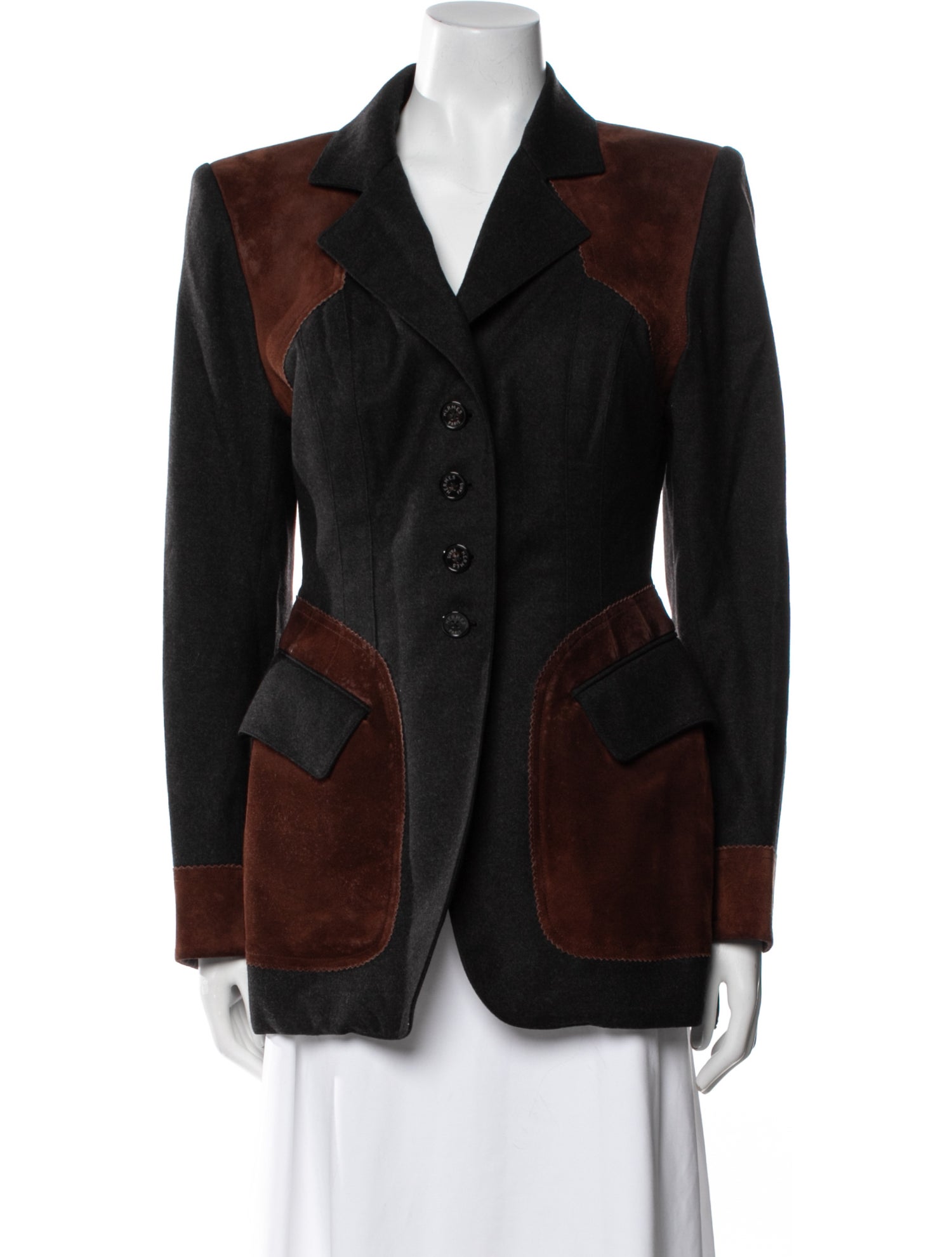 Hermès Wool Striped Blazer