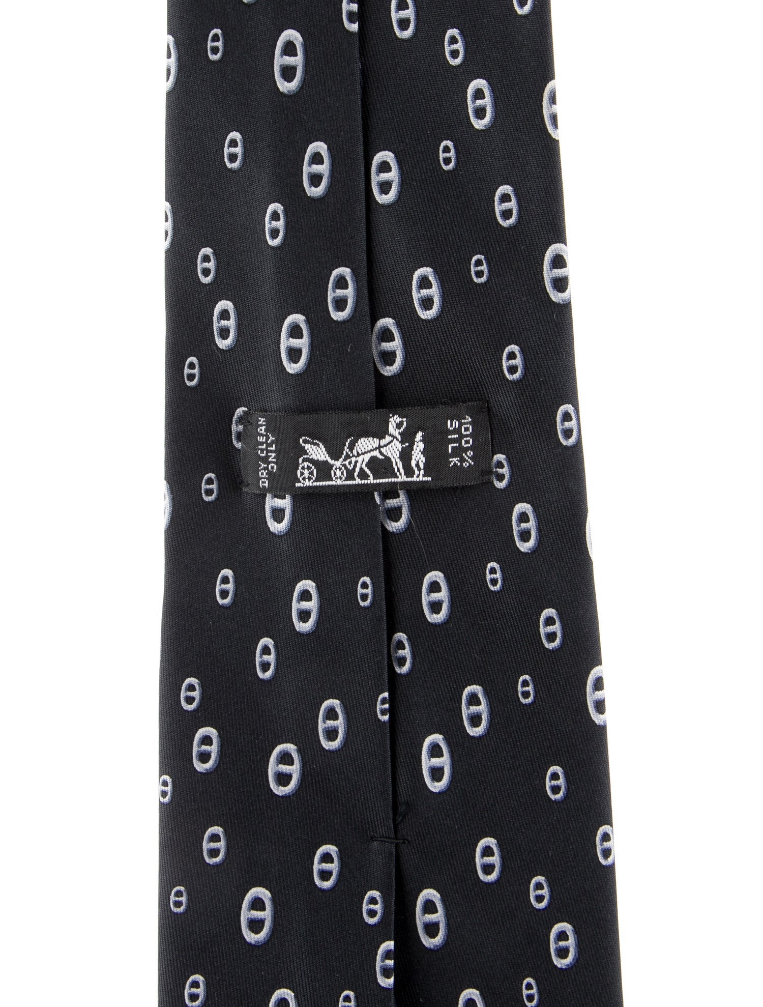 Hermès Graphic Silk Tie