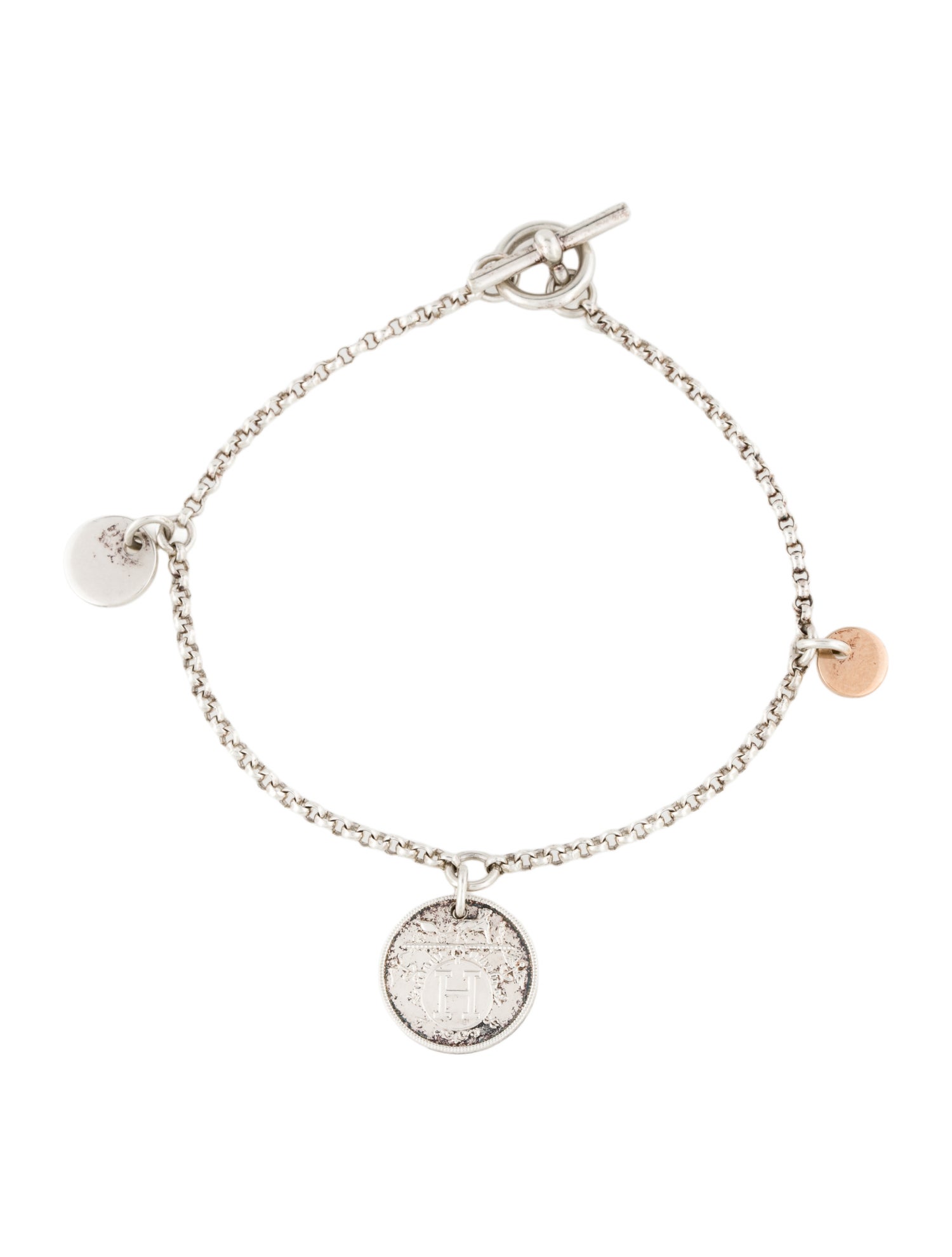 Hermès Ex-Libris Bracelet, Small Model