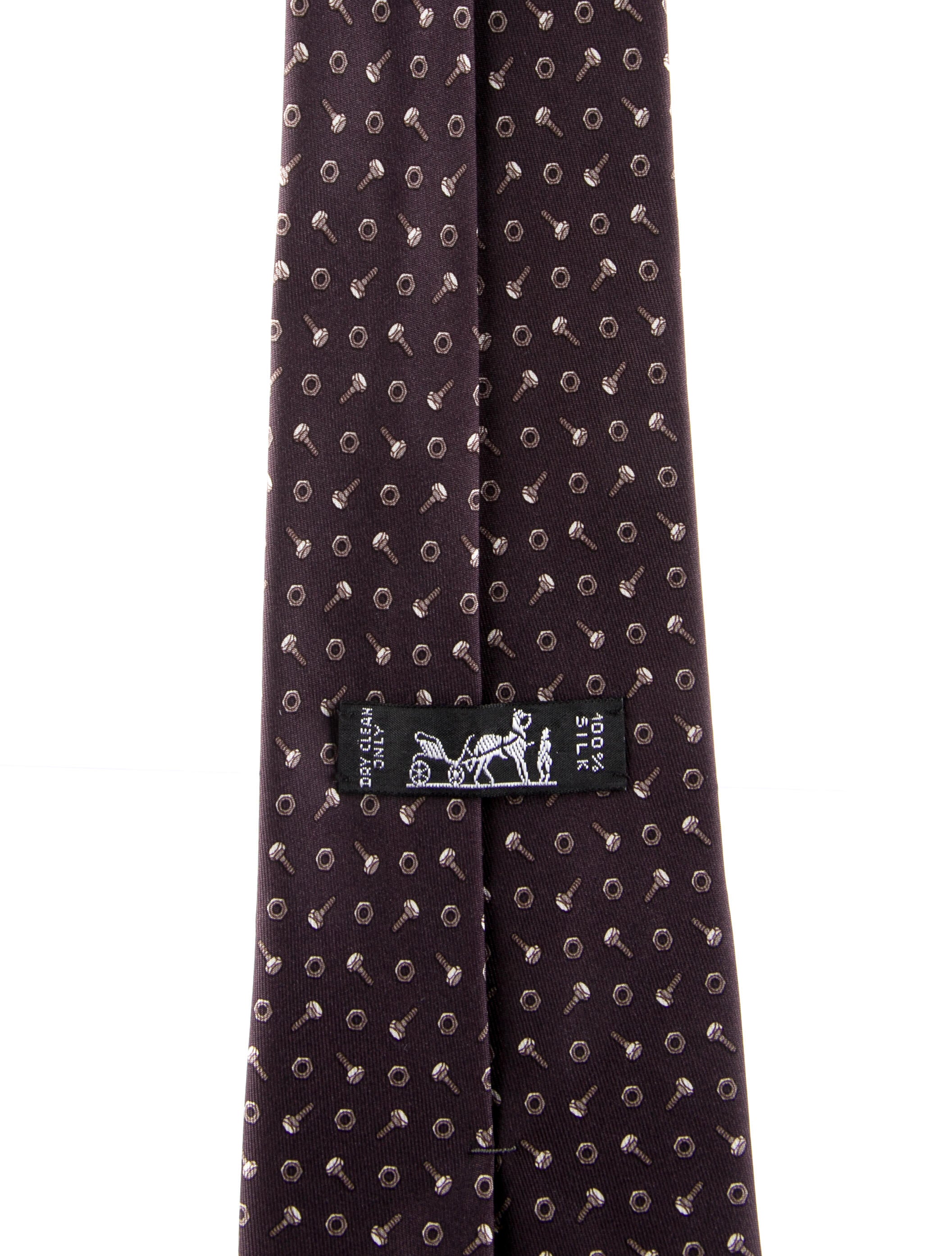 Hermès Graphic Silk Tie