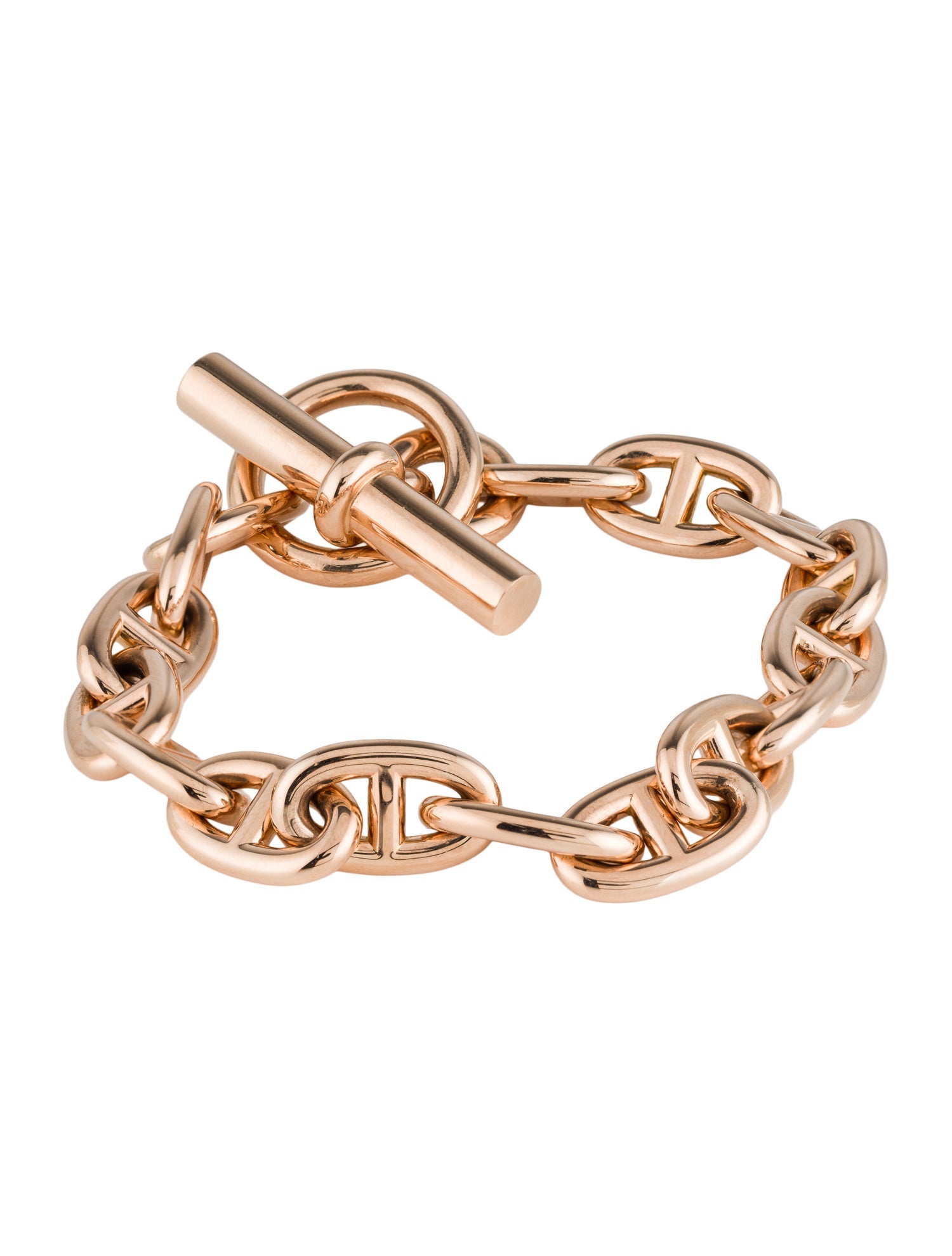 Hermès 2025 18K Medium Chaine d'Ancre Bracelet