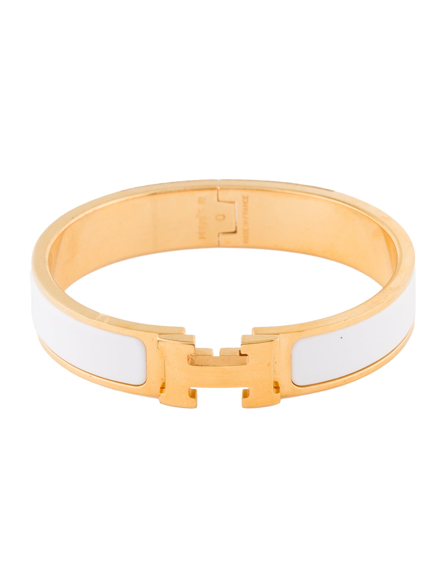 Hermès Clic H Bangle Bracelet