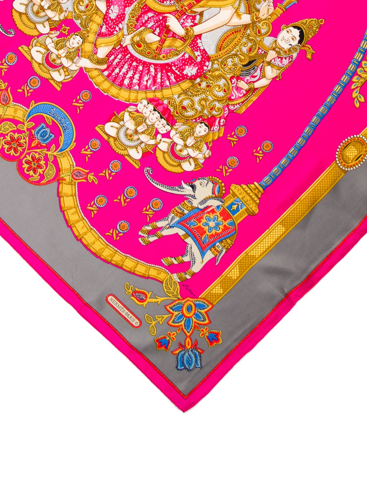 Hermès India Silk Scarf