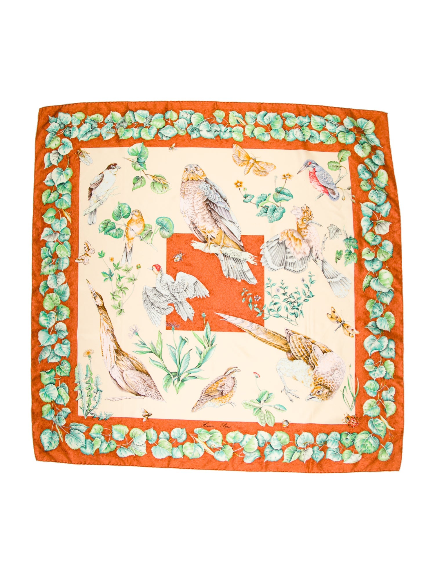 Hermès La Vie Au Grand Air Silk Scarf