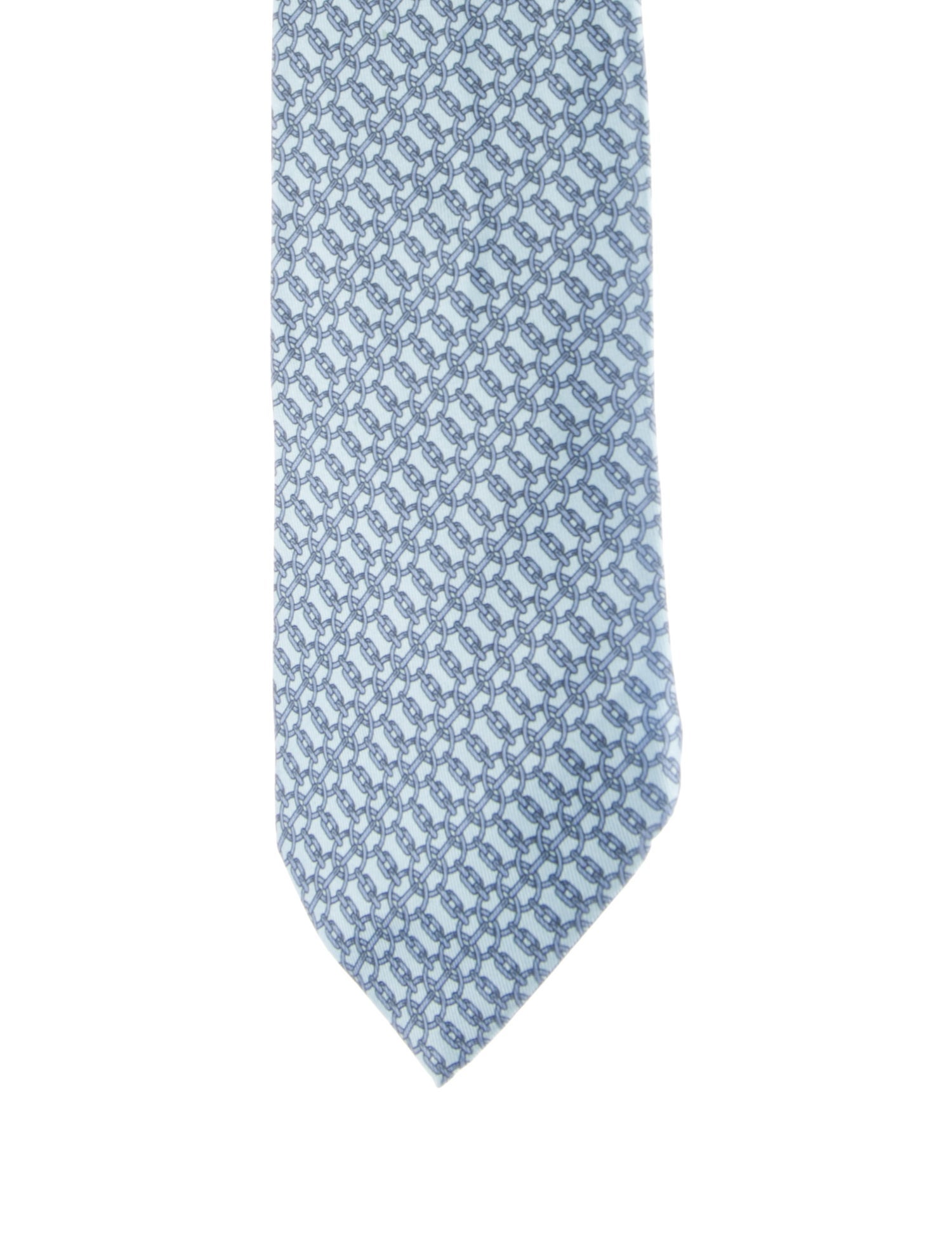 Hermès Silk Patterned Tie