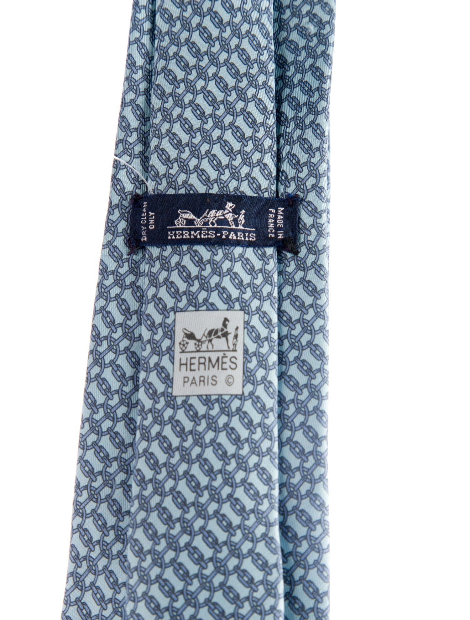 Hermès Silk Patterned Tie