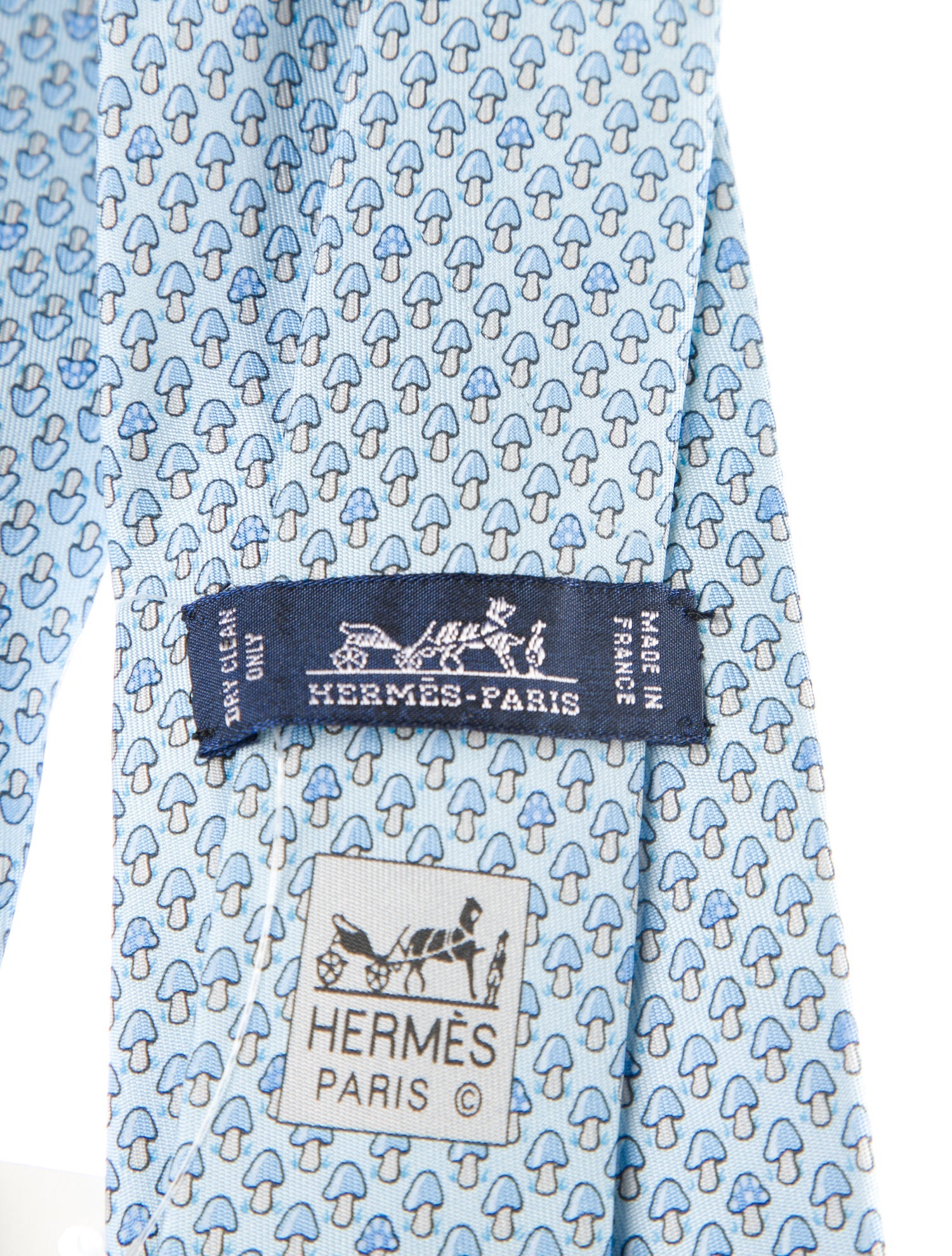 Hermès Silk Patterned Tie