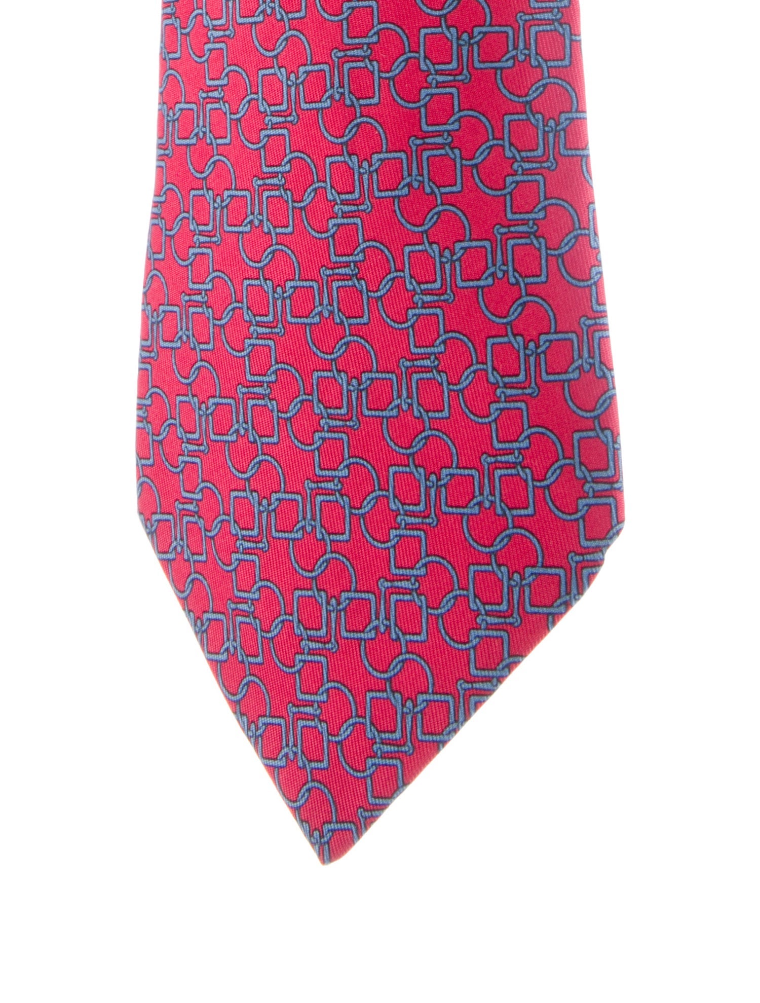 Hermès Silk Patterned tie