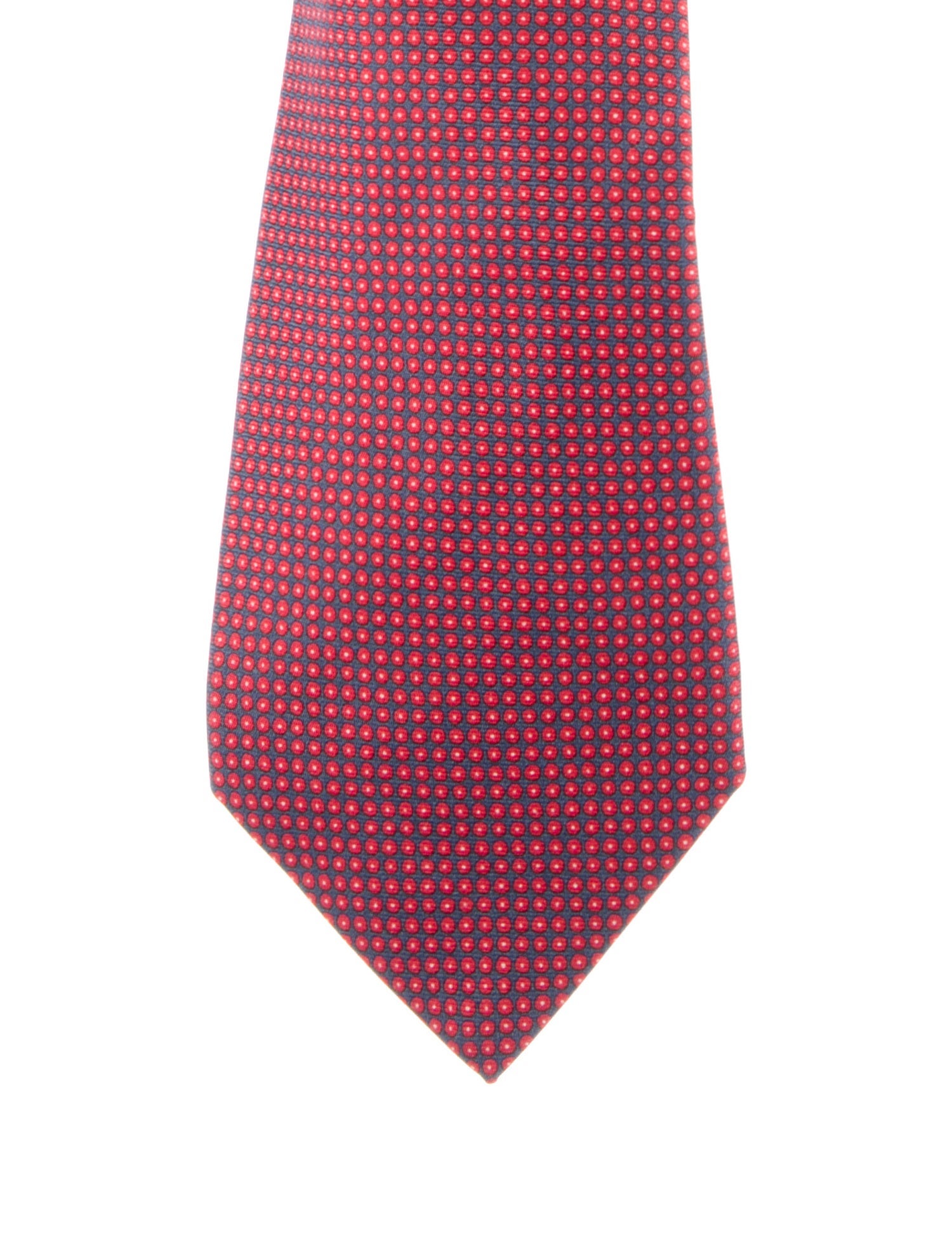 Hermès Silk Pattern Tie