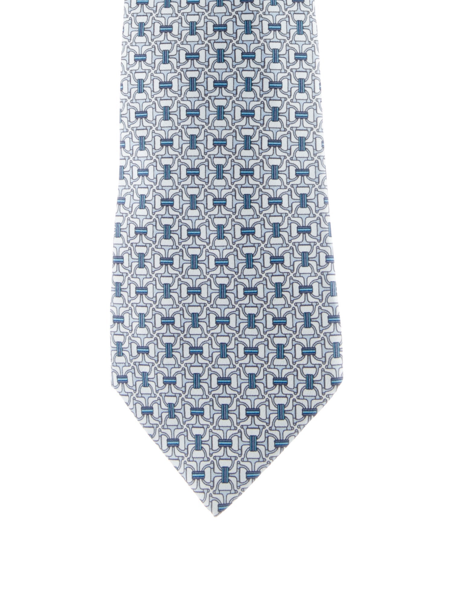Hermès Silk Patterned Tie