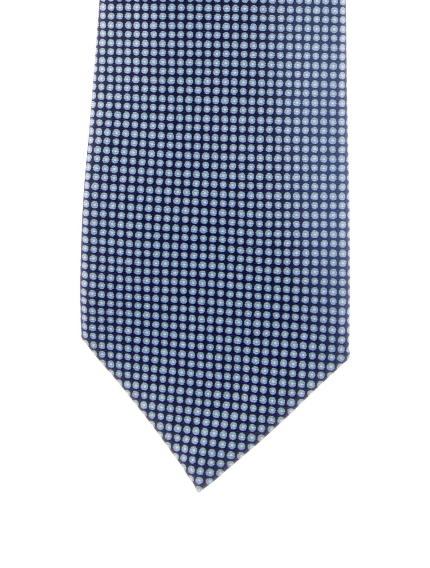 Hermès Silk Patterned Tie