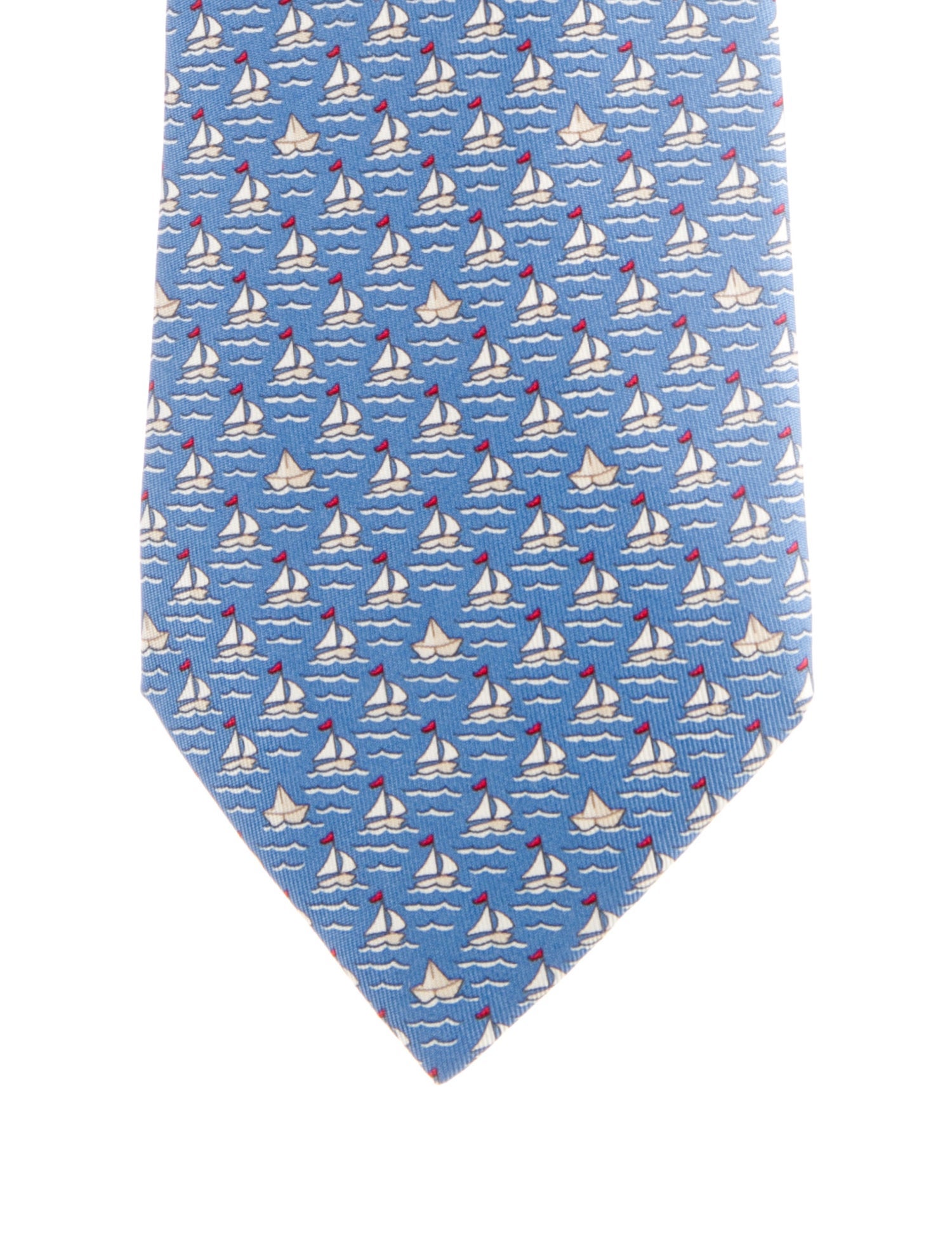 Hermès Silk Patterned Tie