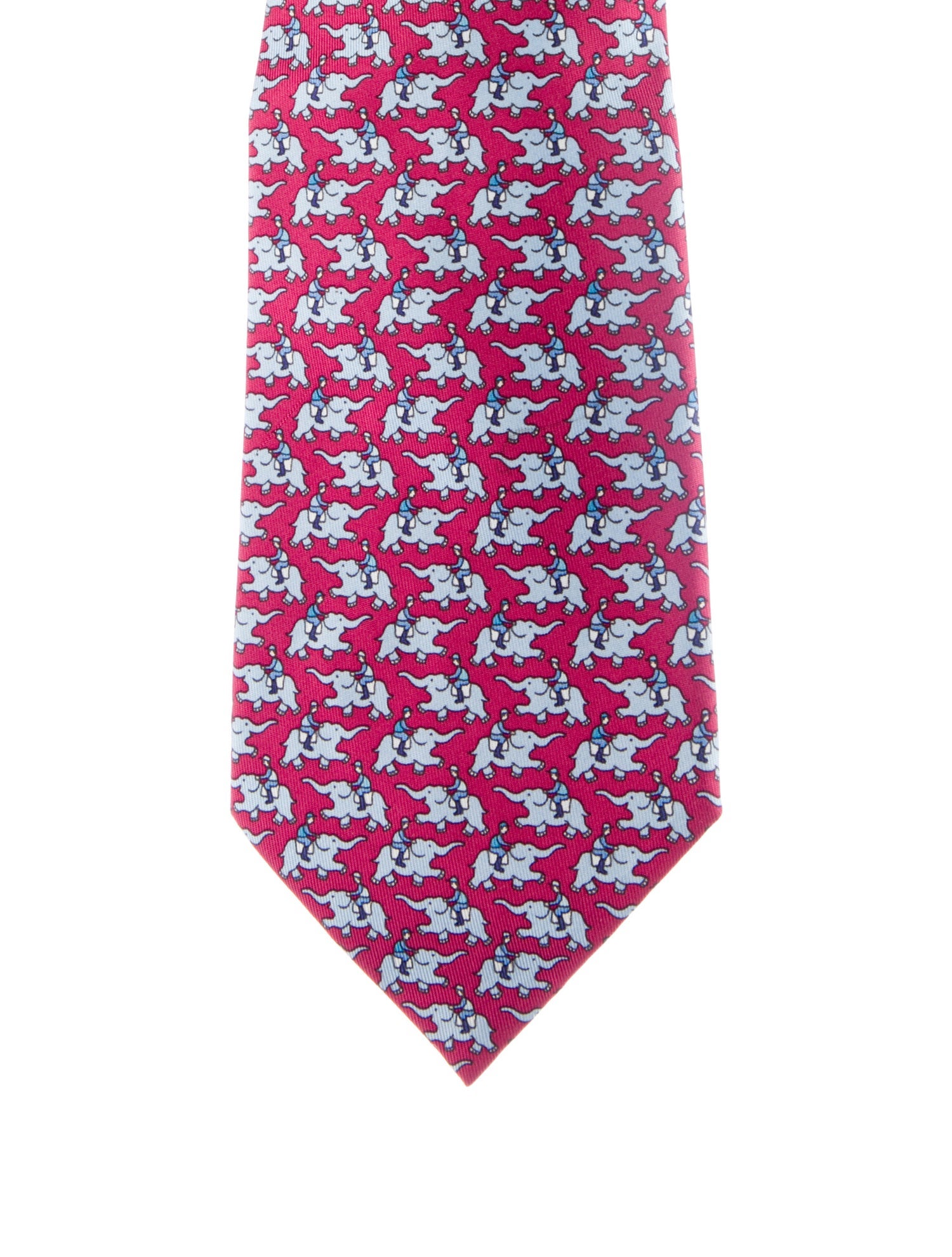 Hermès Silk Patterned Tie