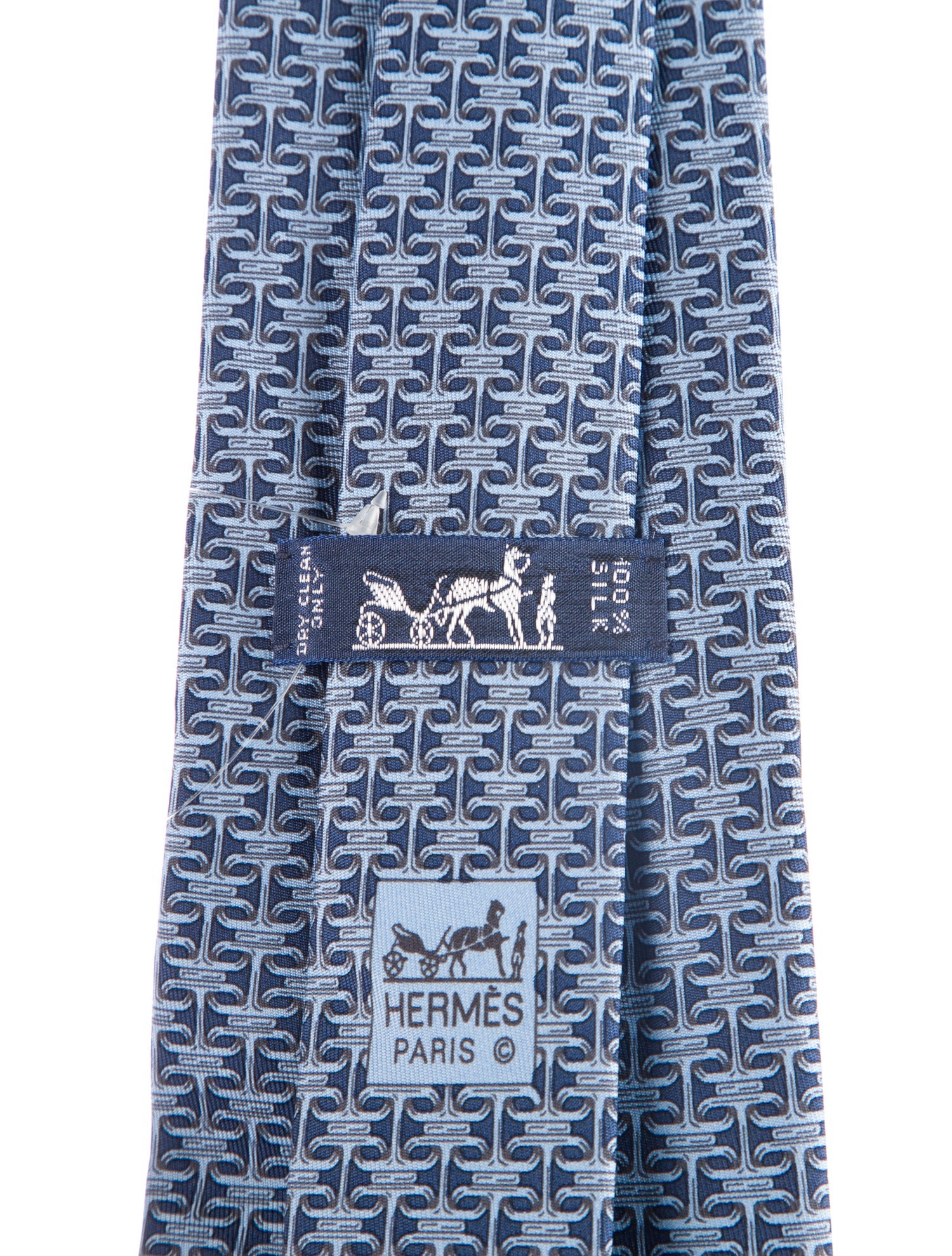 Hermès Silk Patterned Tie