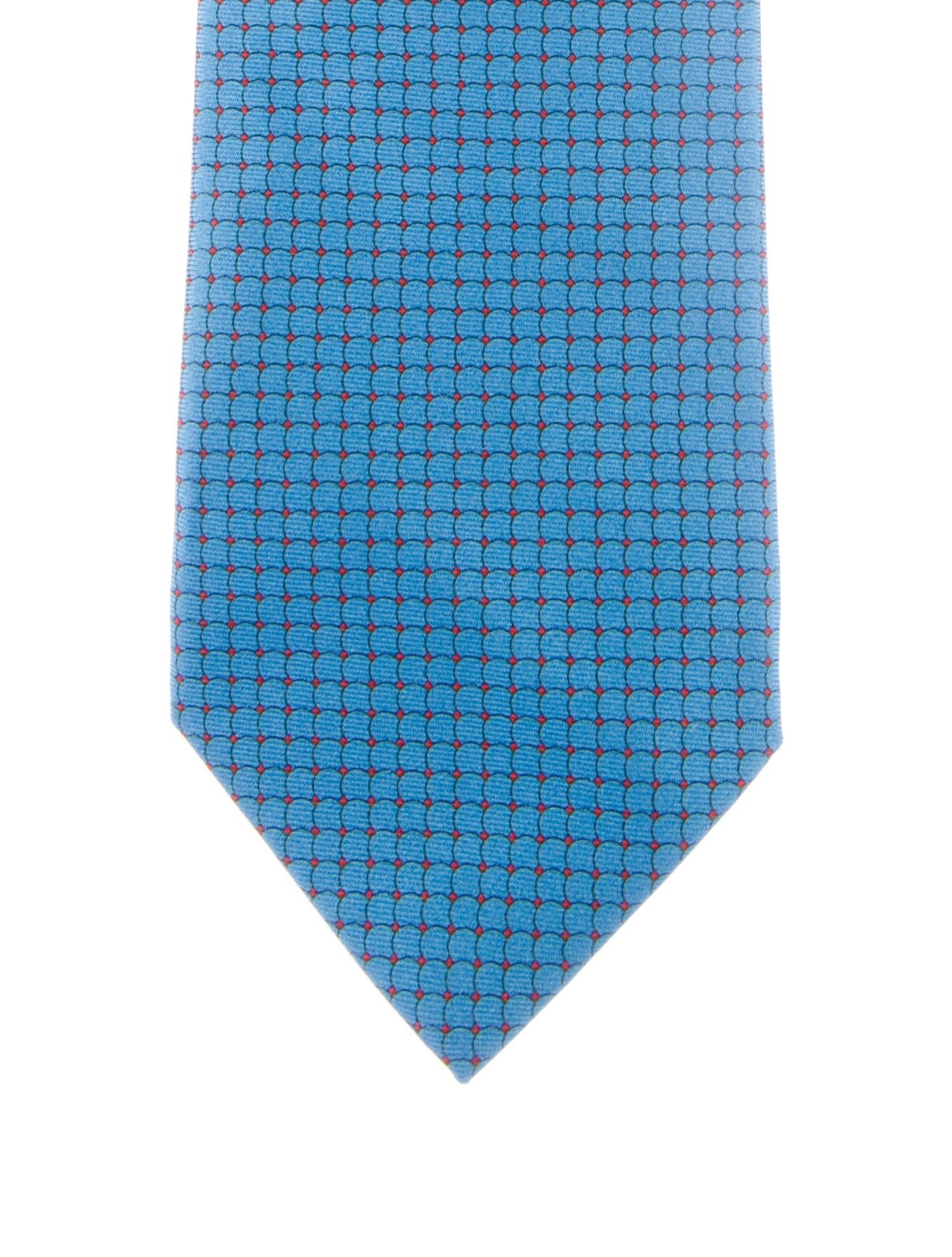 Hermès Silk Patterned Tie