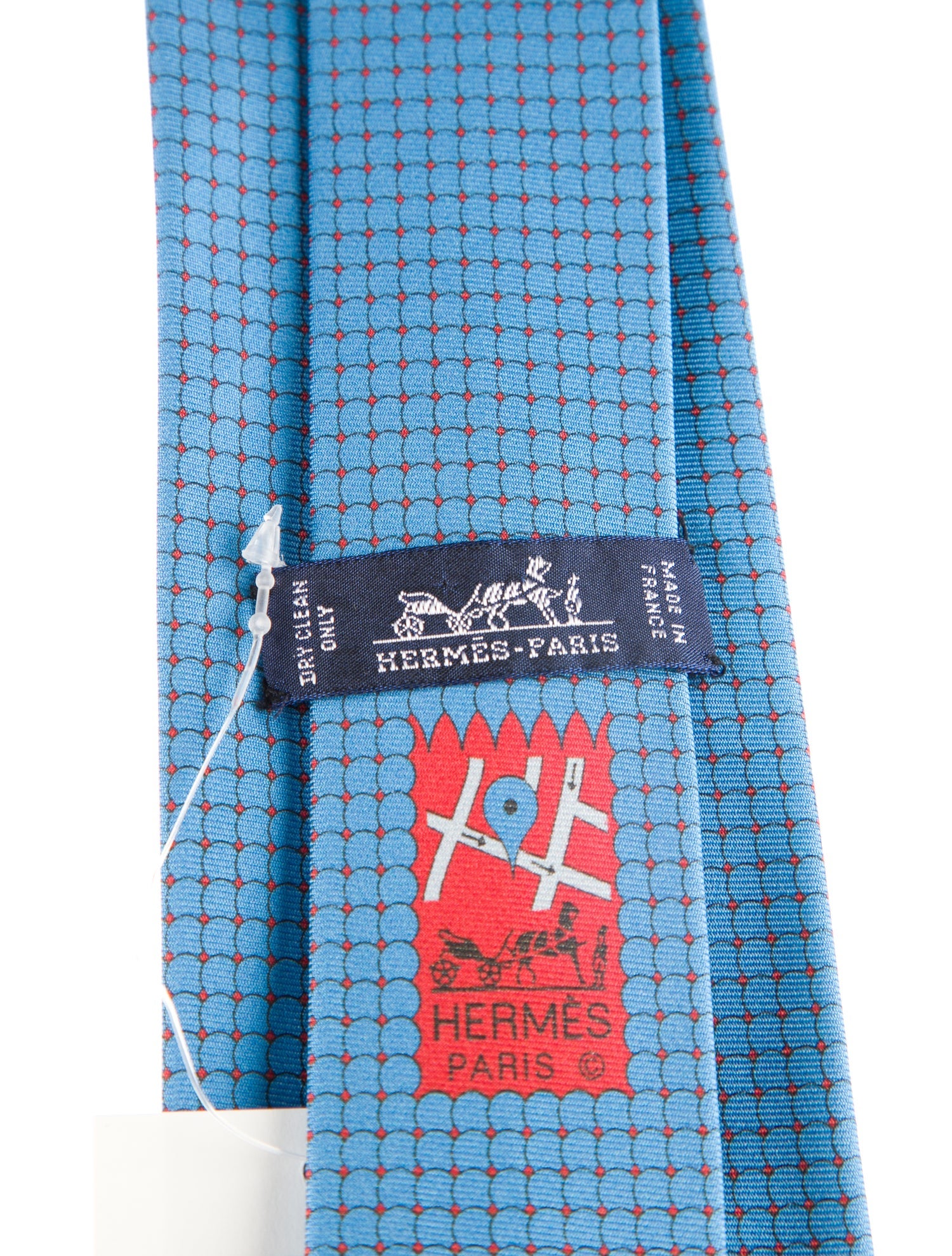 Hermès Silk Patterned Tie