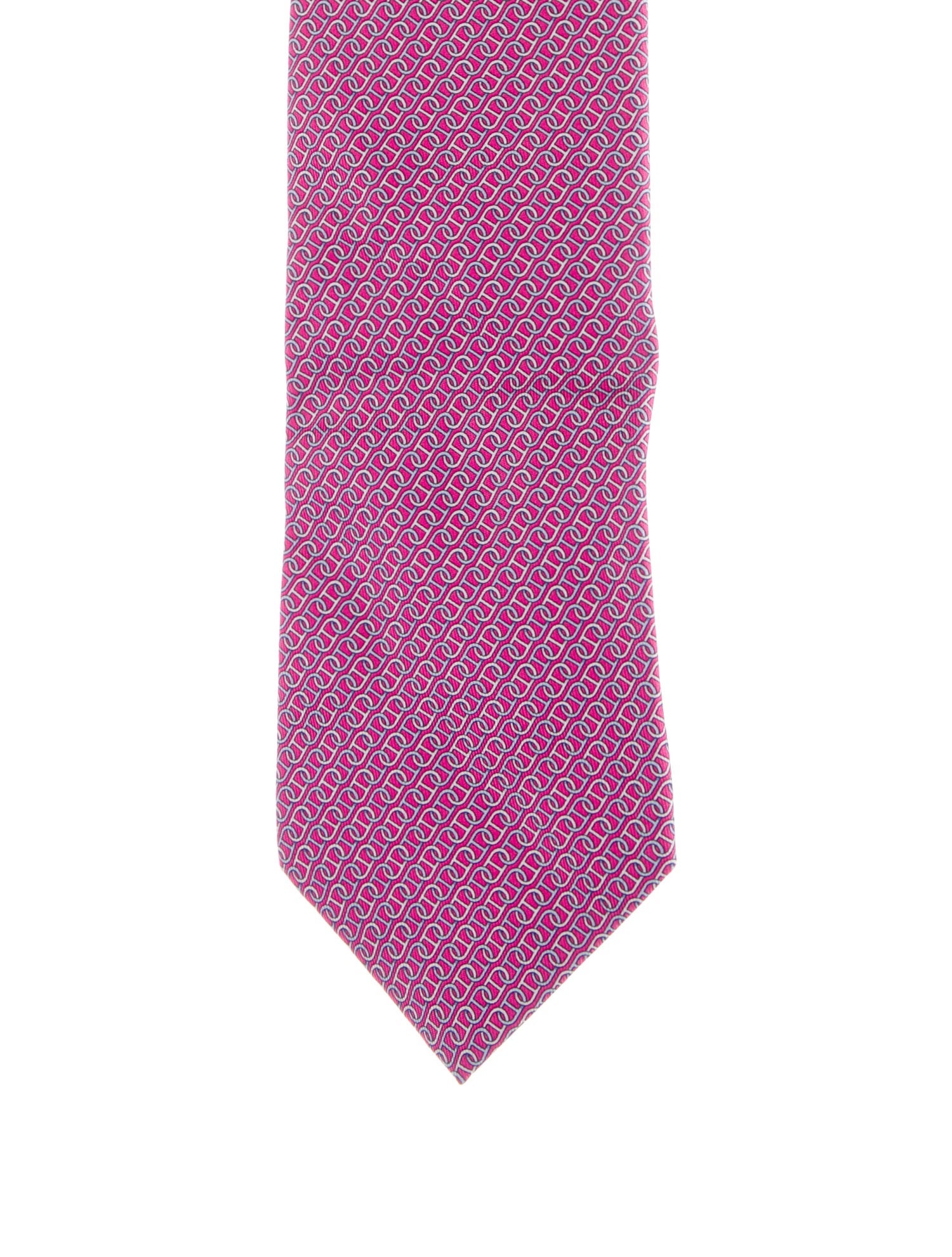 Hermès Silk Print Tie