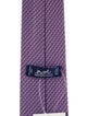 Hermès pattern print tie