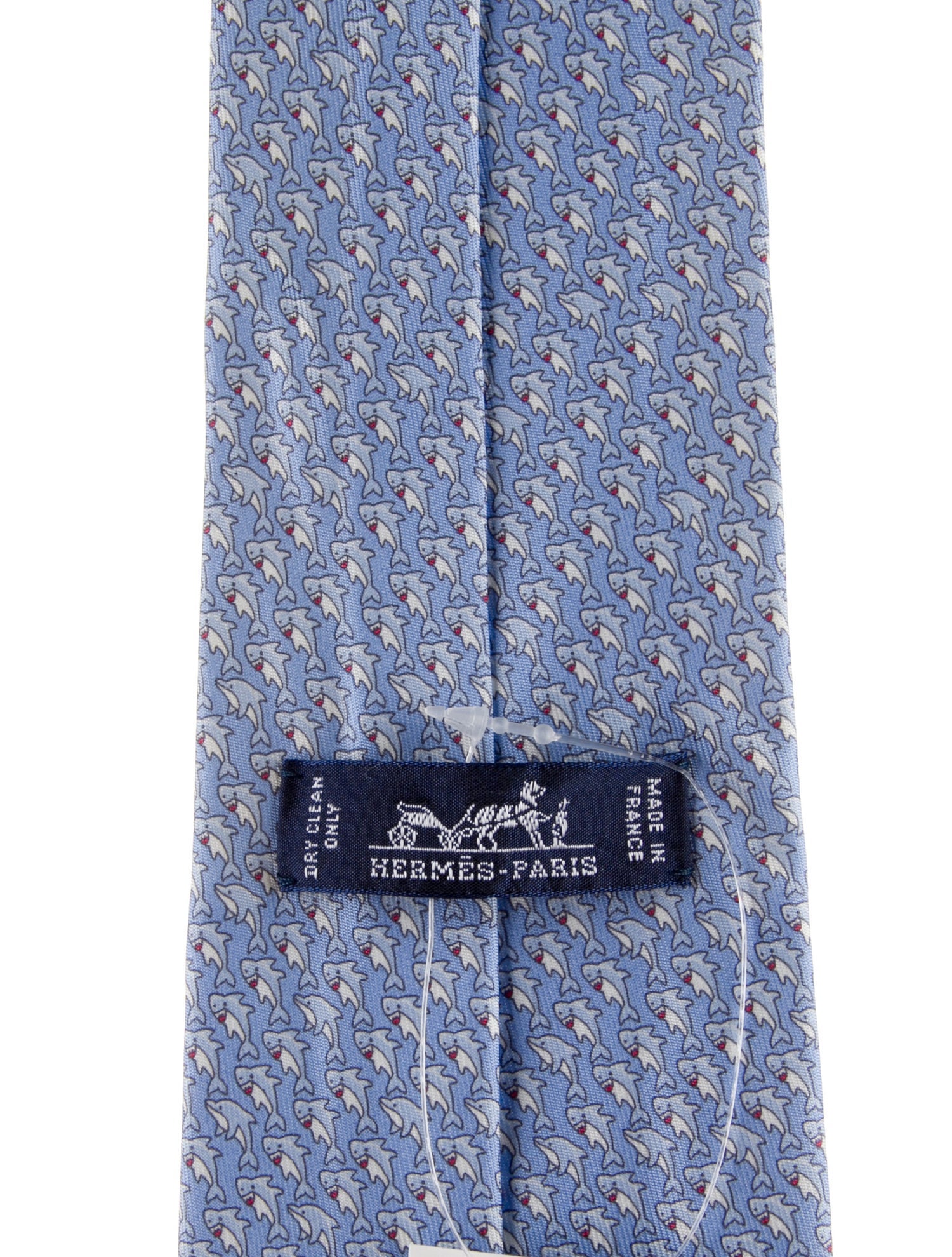 Hermès Silk Pattern Tie