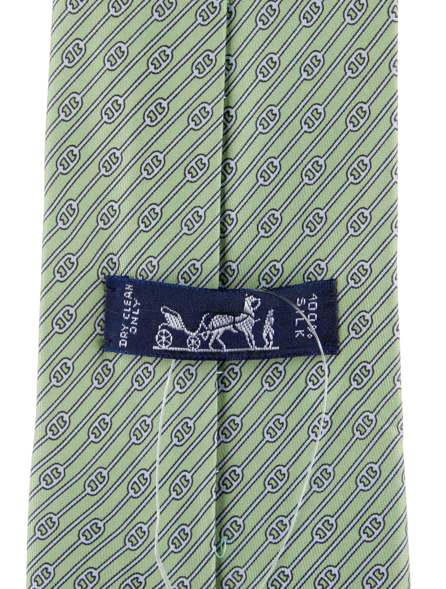 Hermès Silk Pattern Tie