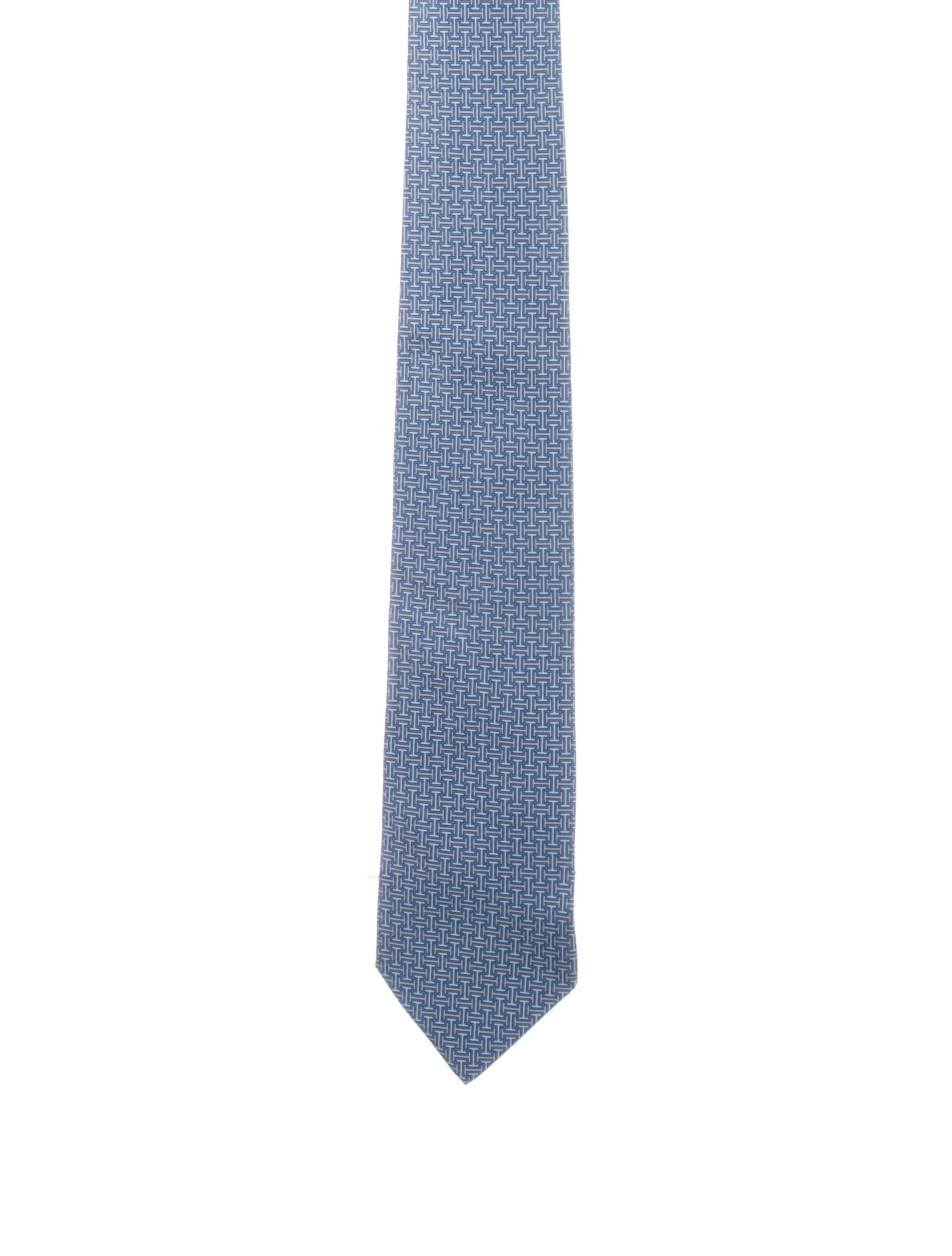 Hermès Silk Pattern Tie