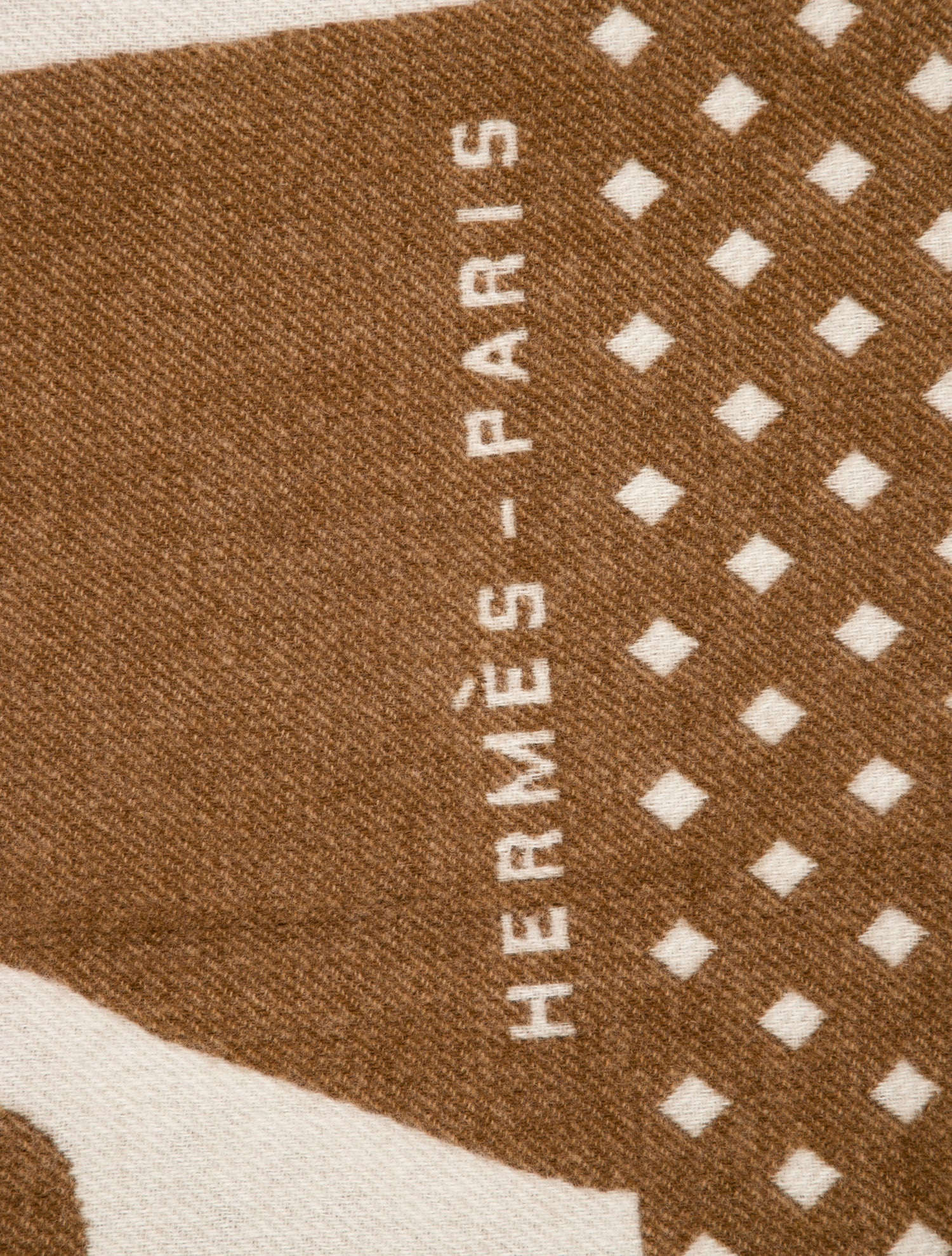 Hermès Les Objets du Faubourg Throw Blanket w/ Tags