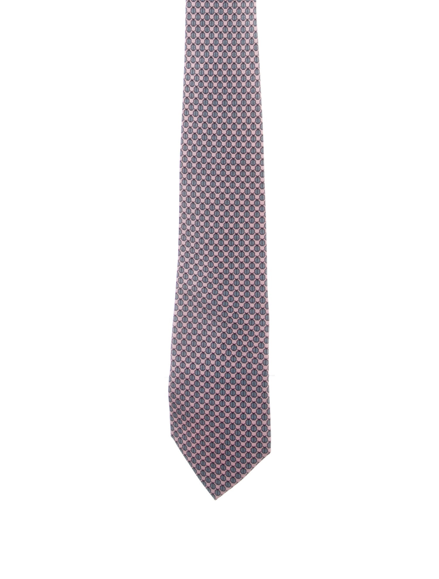 Hermès silk Pattern Tie