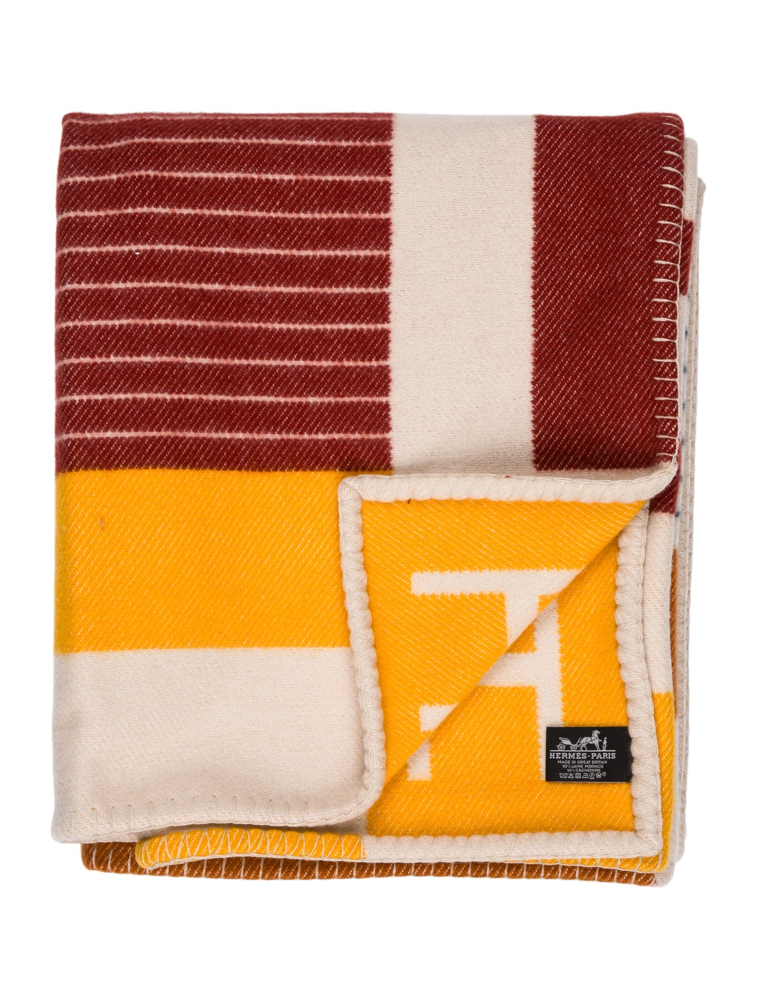 Hermès Avalon Piano Throw Blanket