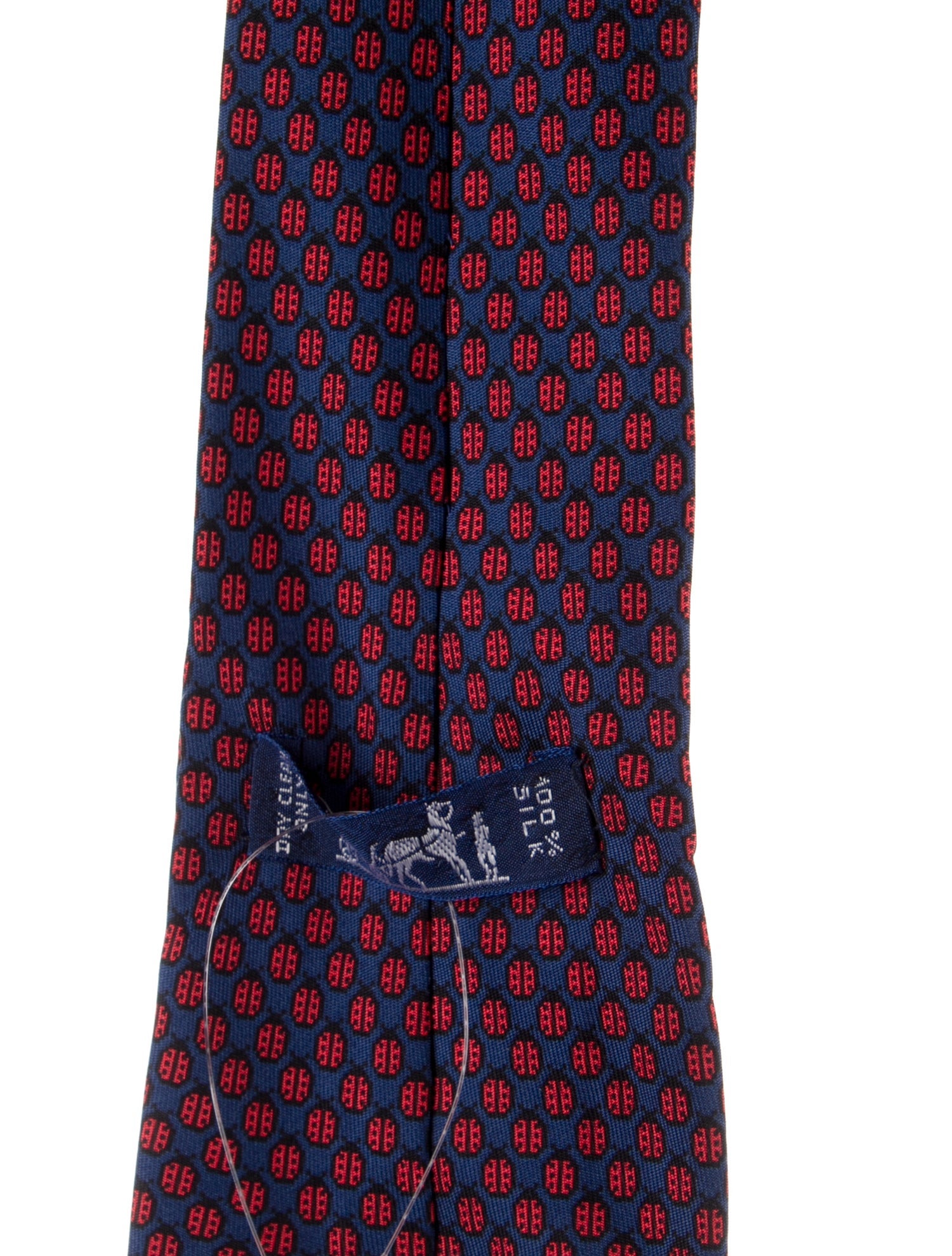 Hermès Silk Pattern Tie