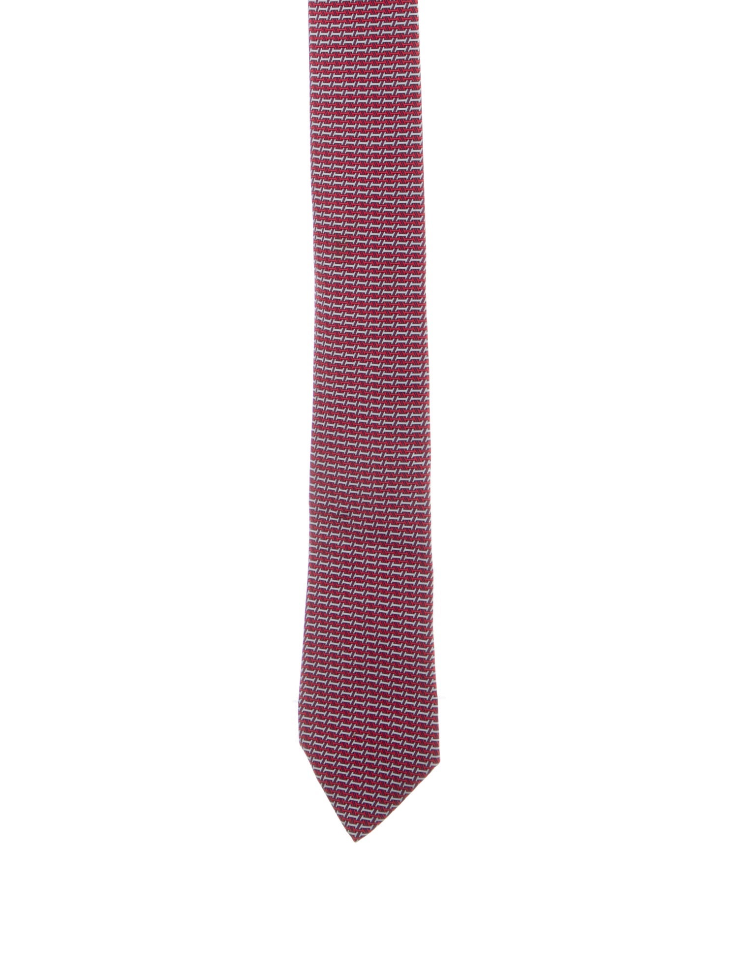 Hermès Silk Patterned Tie