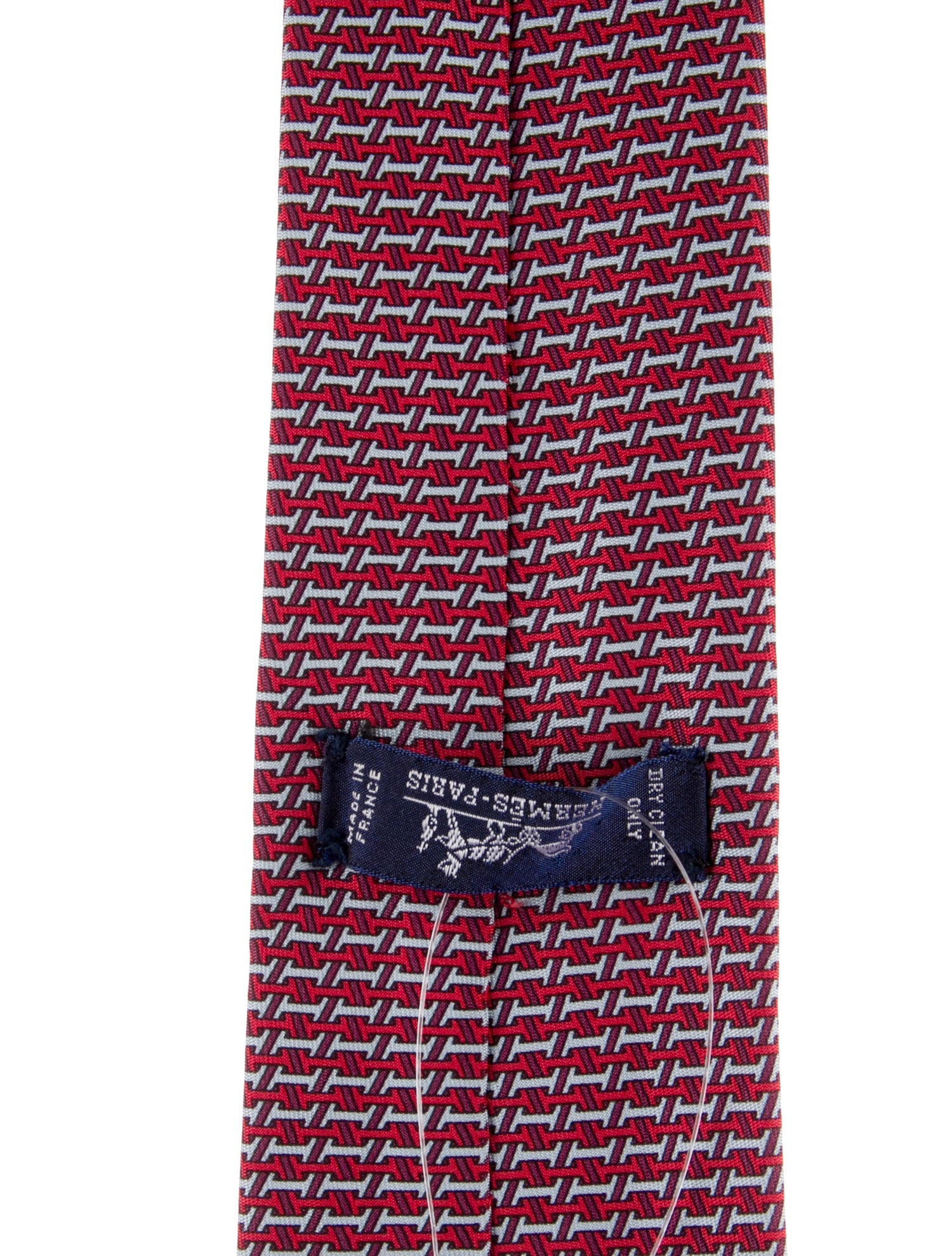 Hermès Silk Patterned Tie