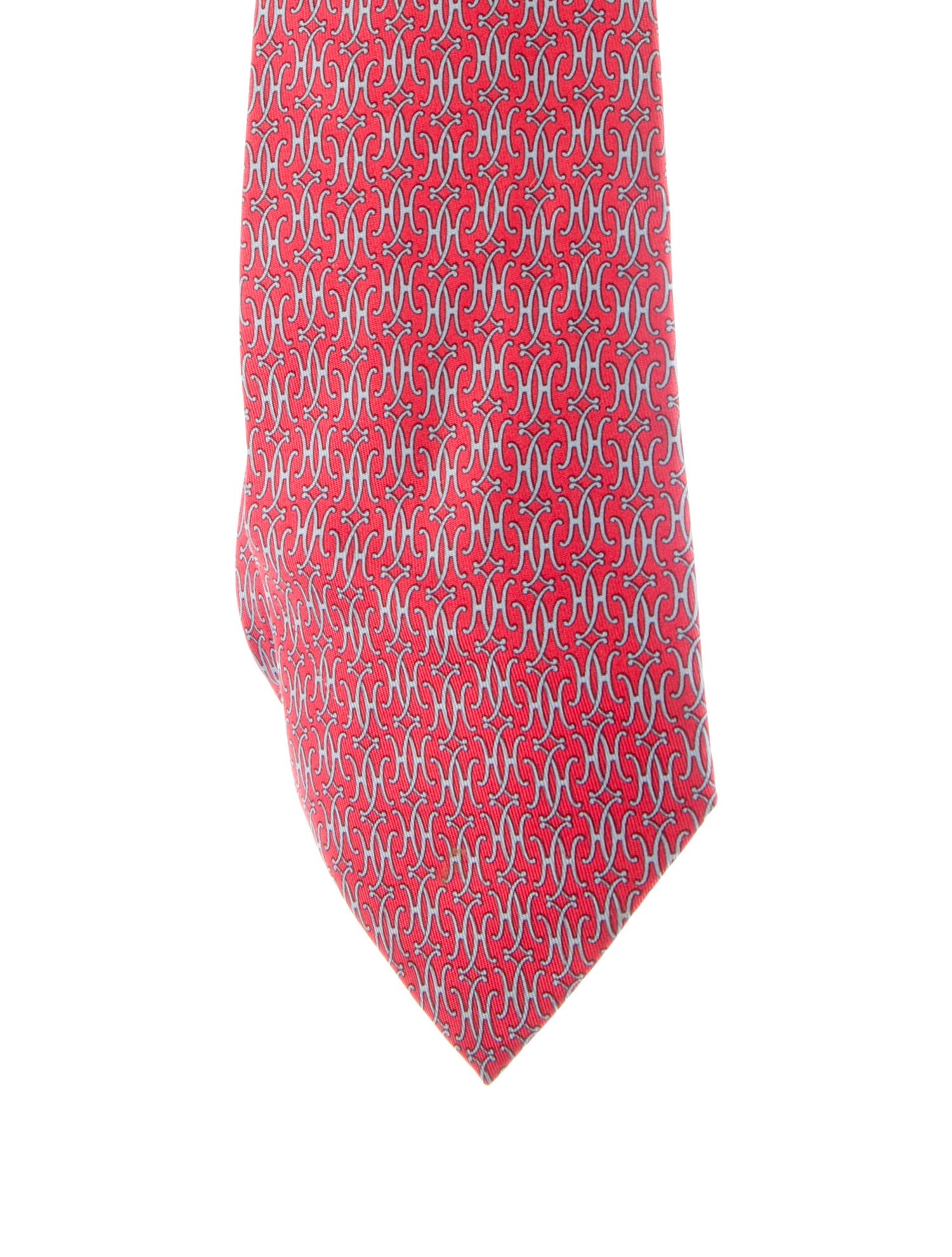 Hermès Silk Pattern Tie