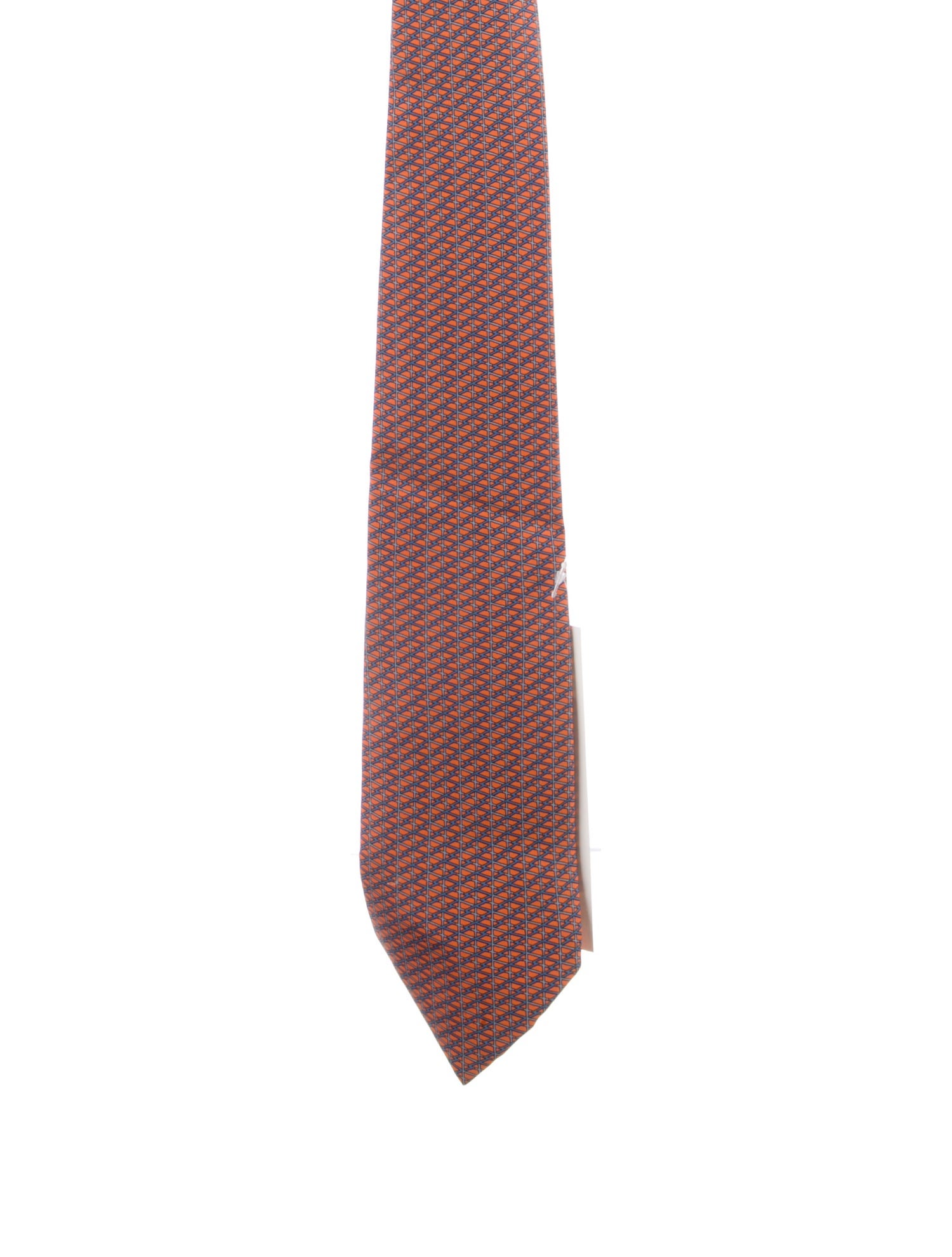 Hermès Silk Pattern Tie