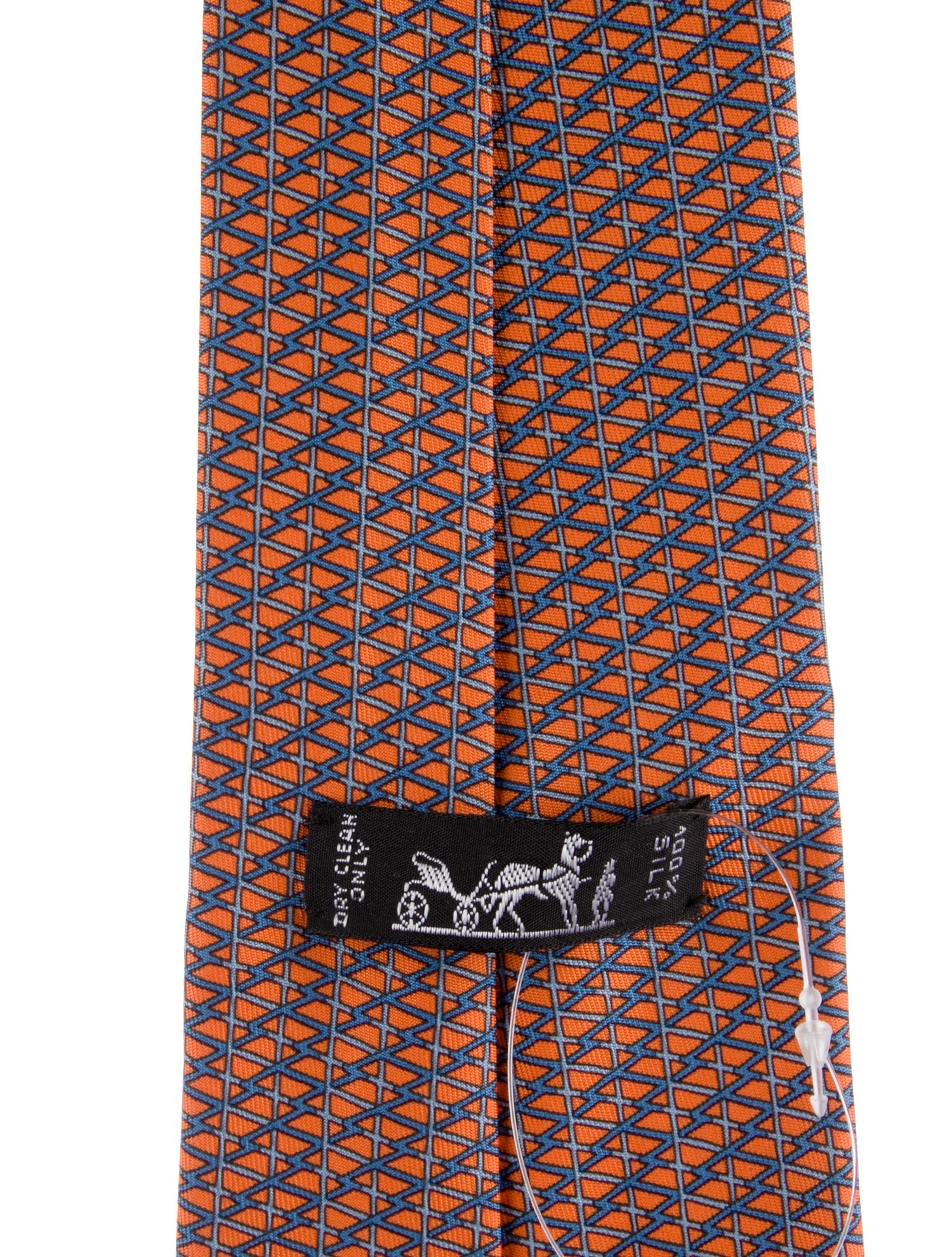 Hermès Silk Pattern Tie