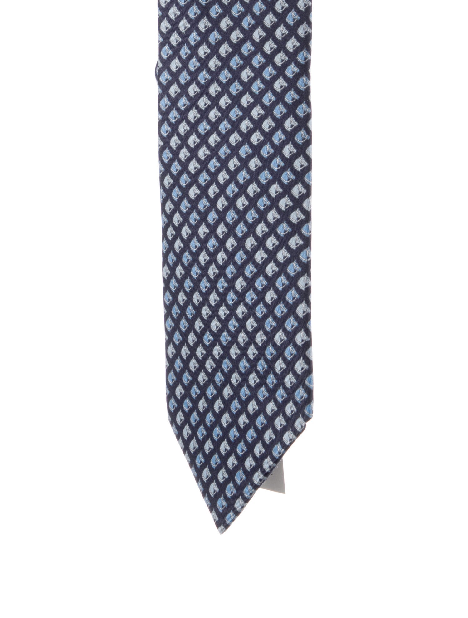 Hermès Silk Pattern Tie