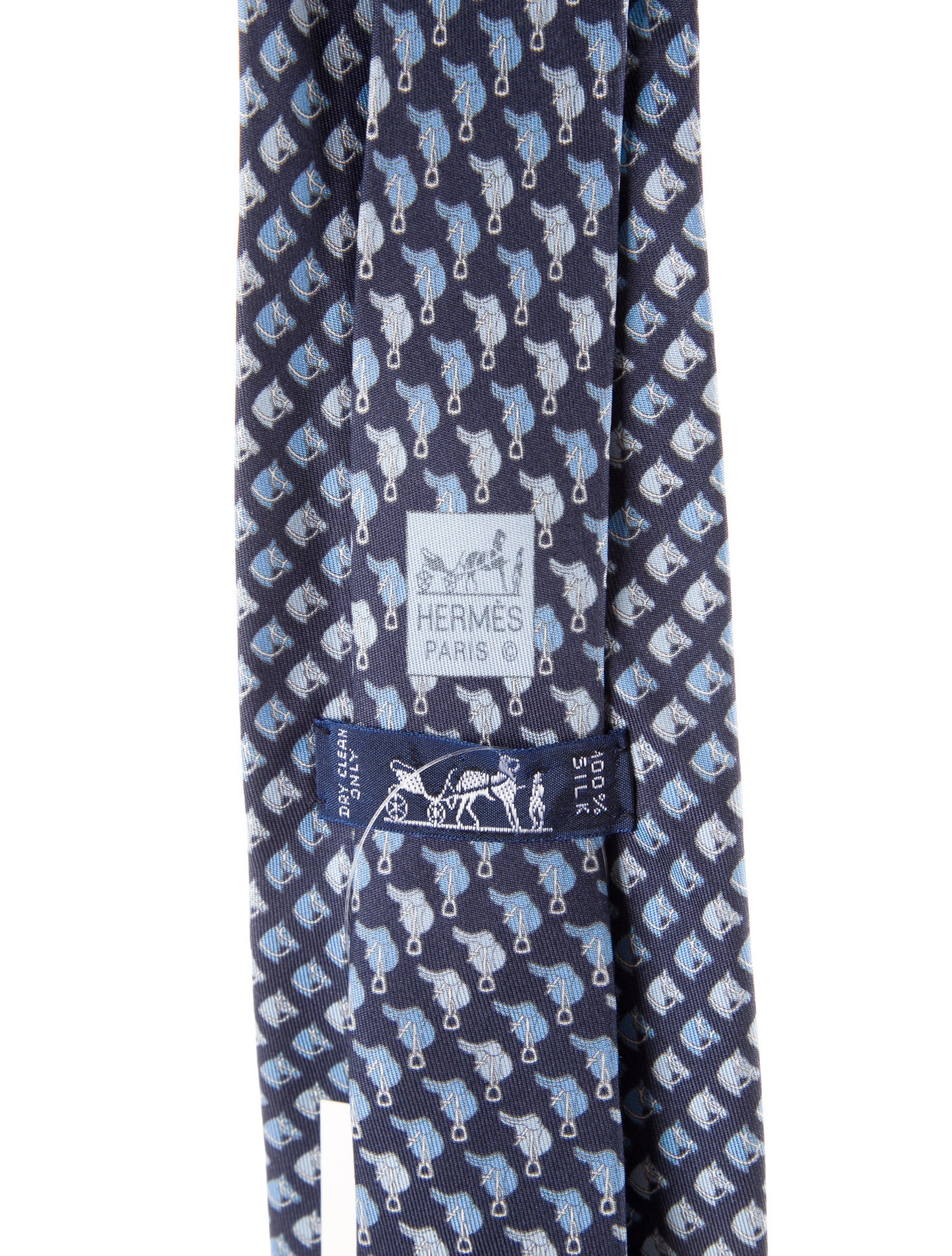 Hermès Silk Pattern Tie