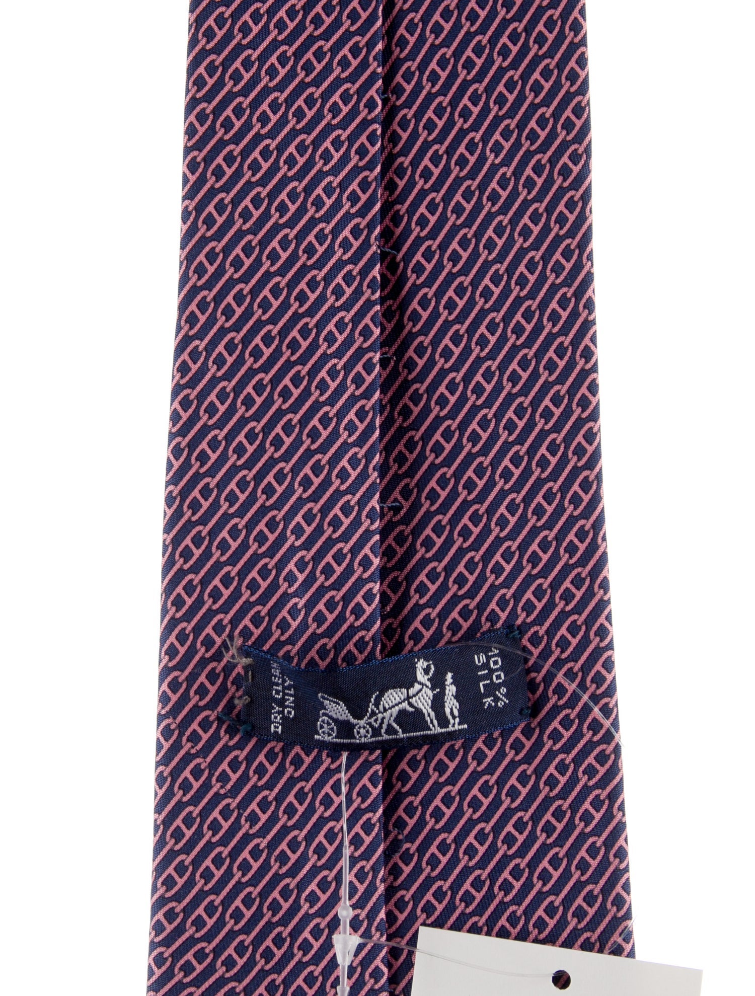 Hermès Silk Pattern Tie